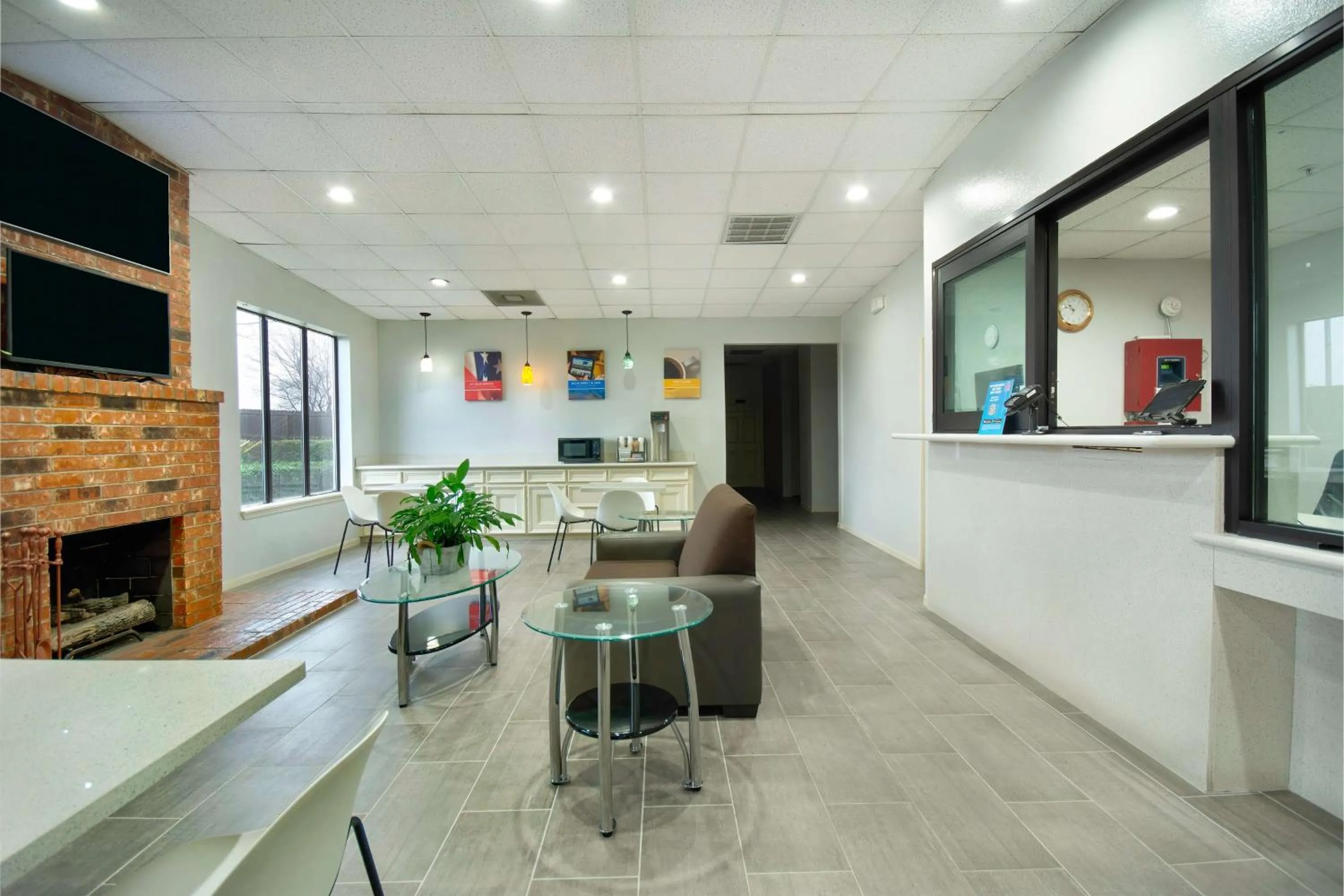 Lobby or reception in Motel 6 Houston, TX - I-10 West