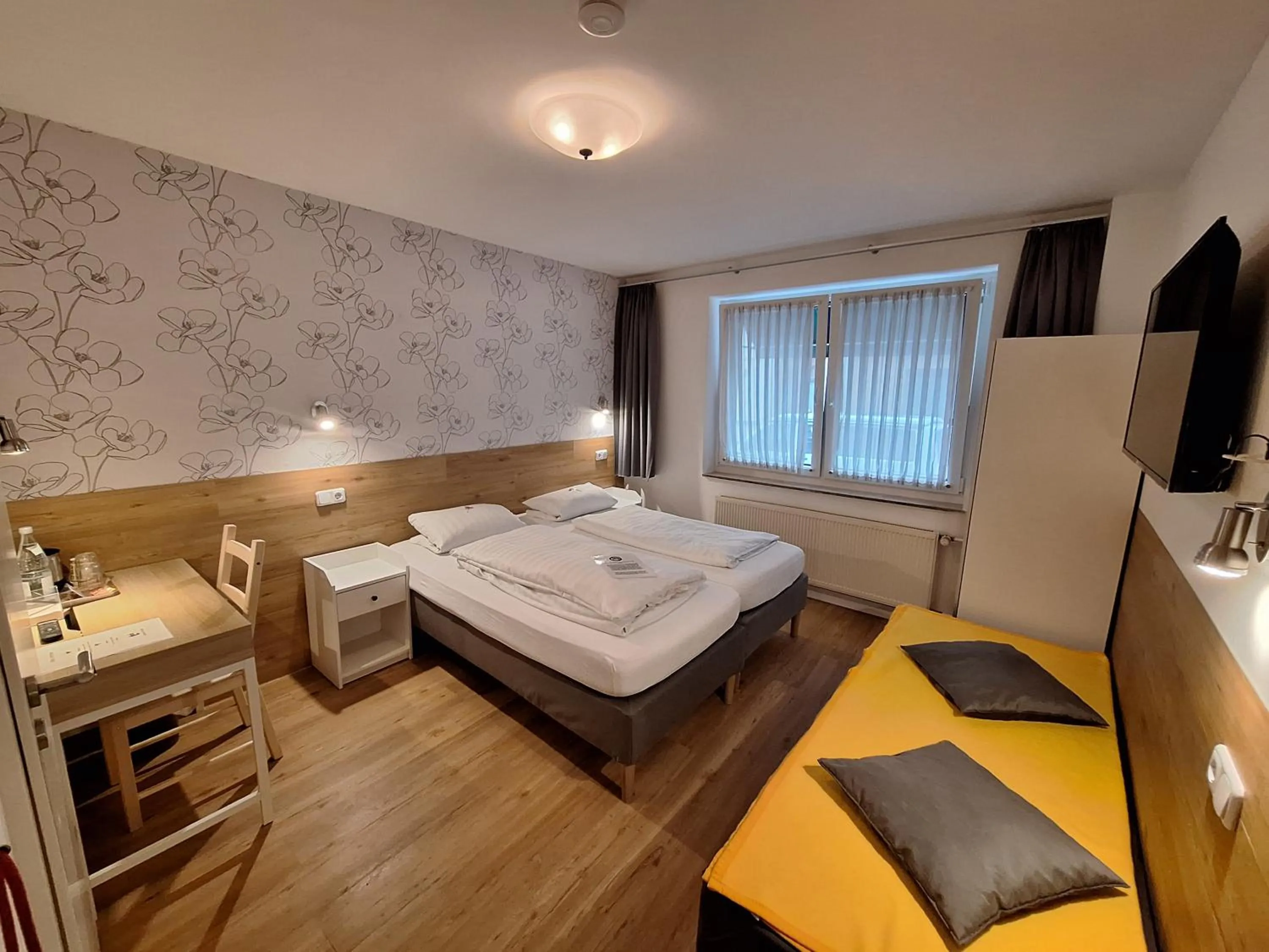 Bed in Hotel Müller Köln