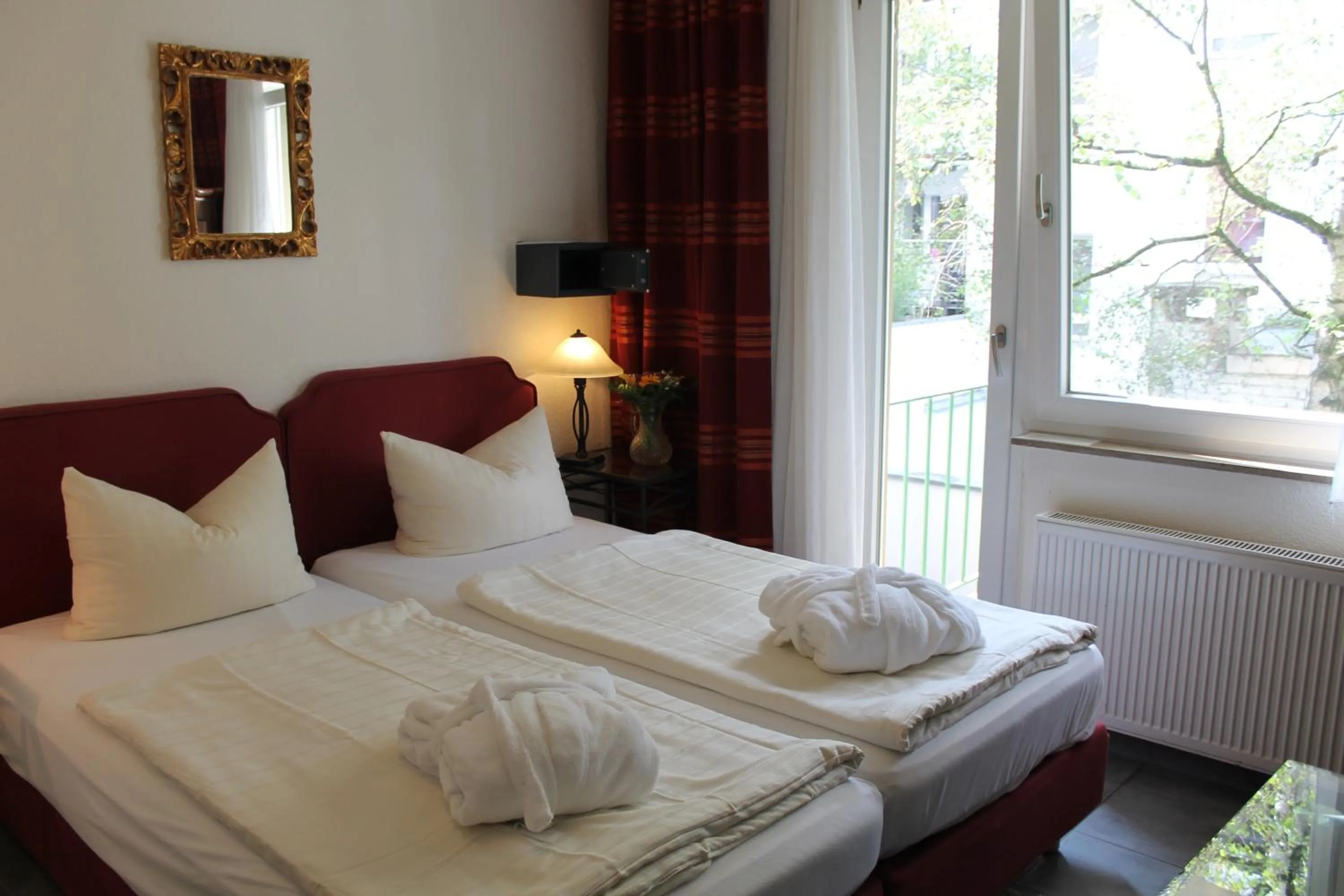 Bed in Hotel Müller Köln