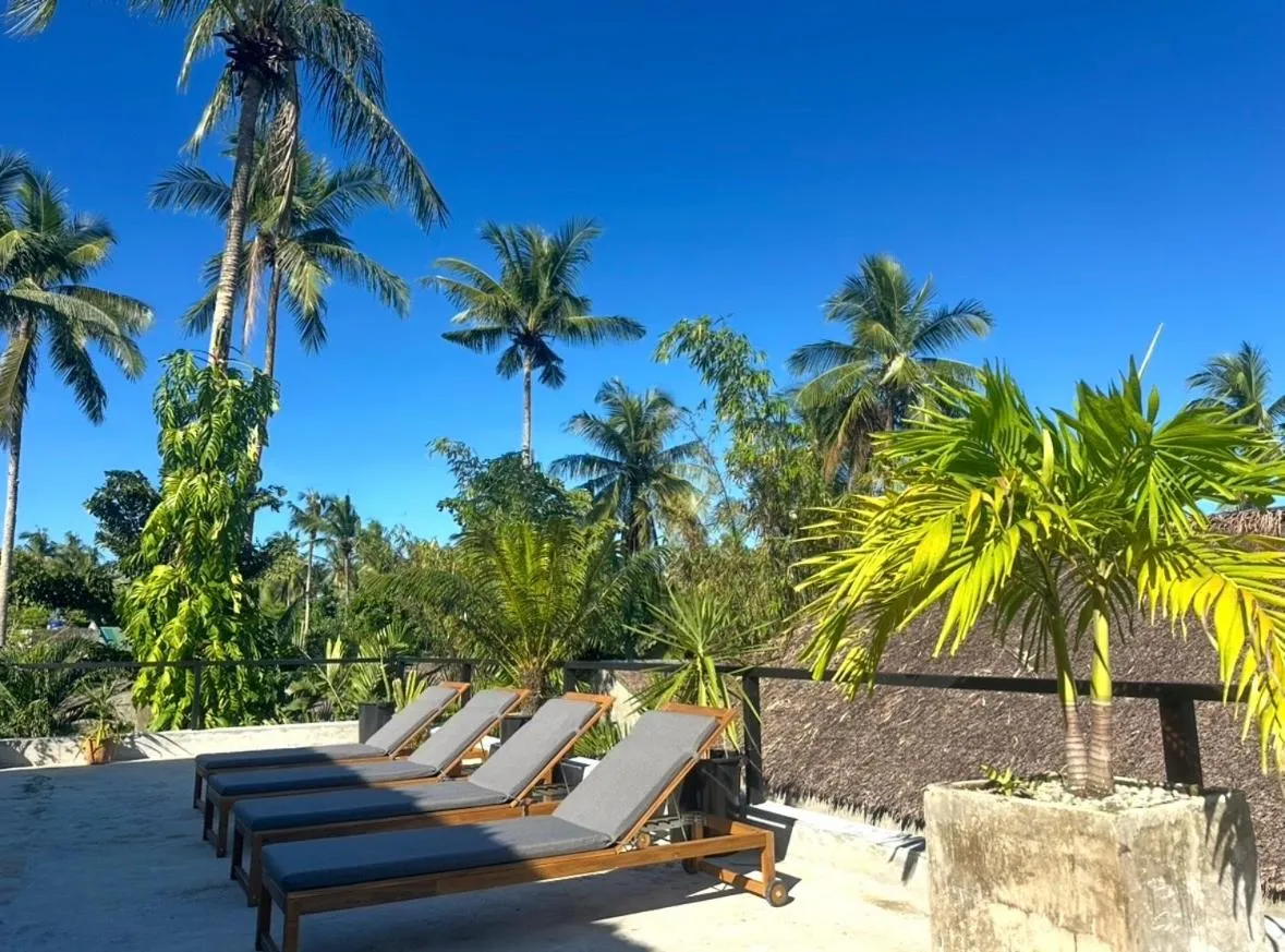 sunbed in Surfing Temple Boutique Hotel