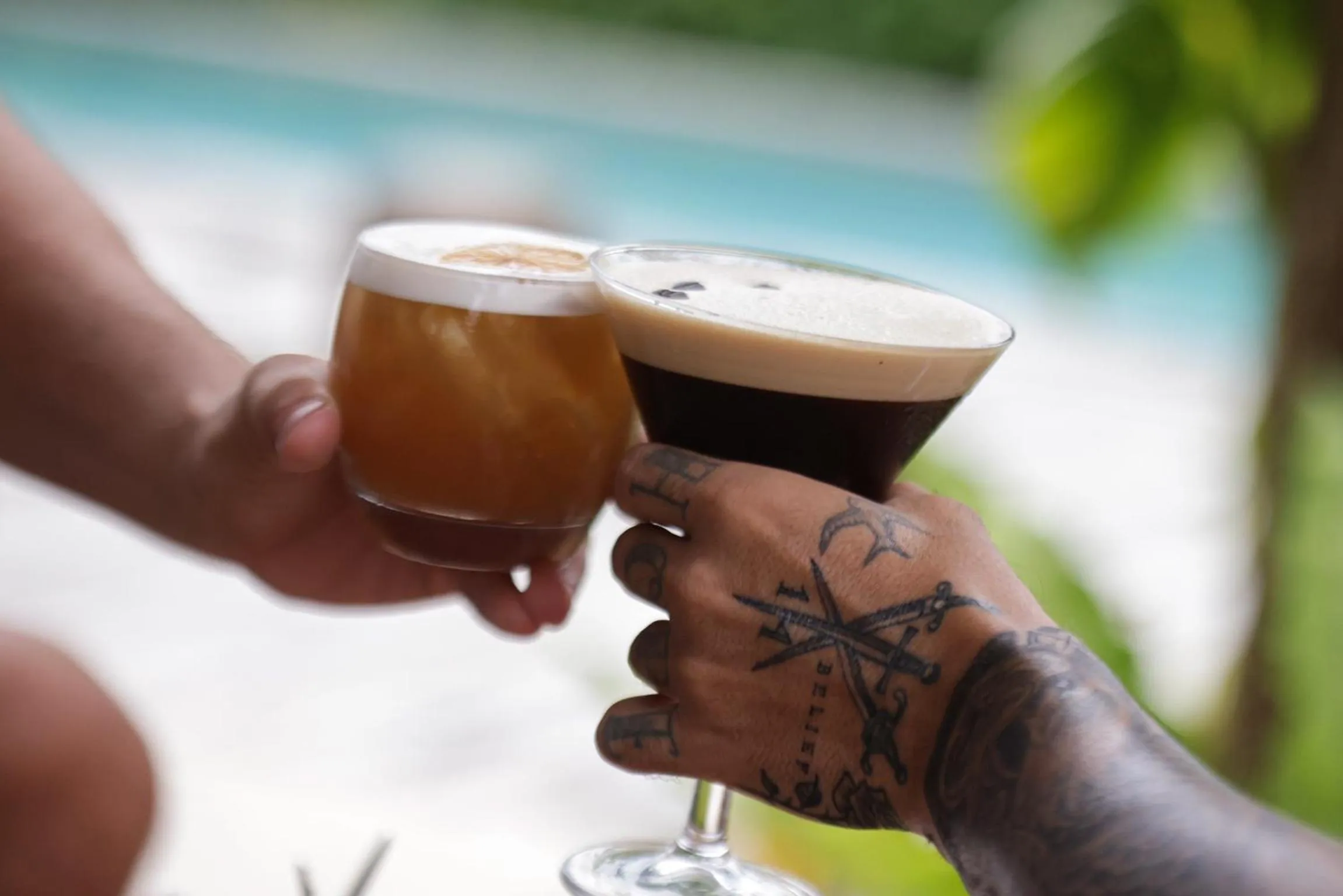 Drinks in Surfing Temple Hotel Boutique