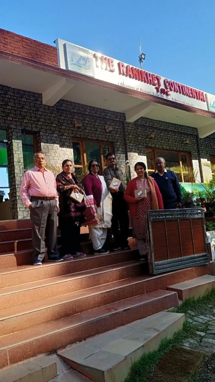 group of guests in The Ranikhet Continental