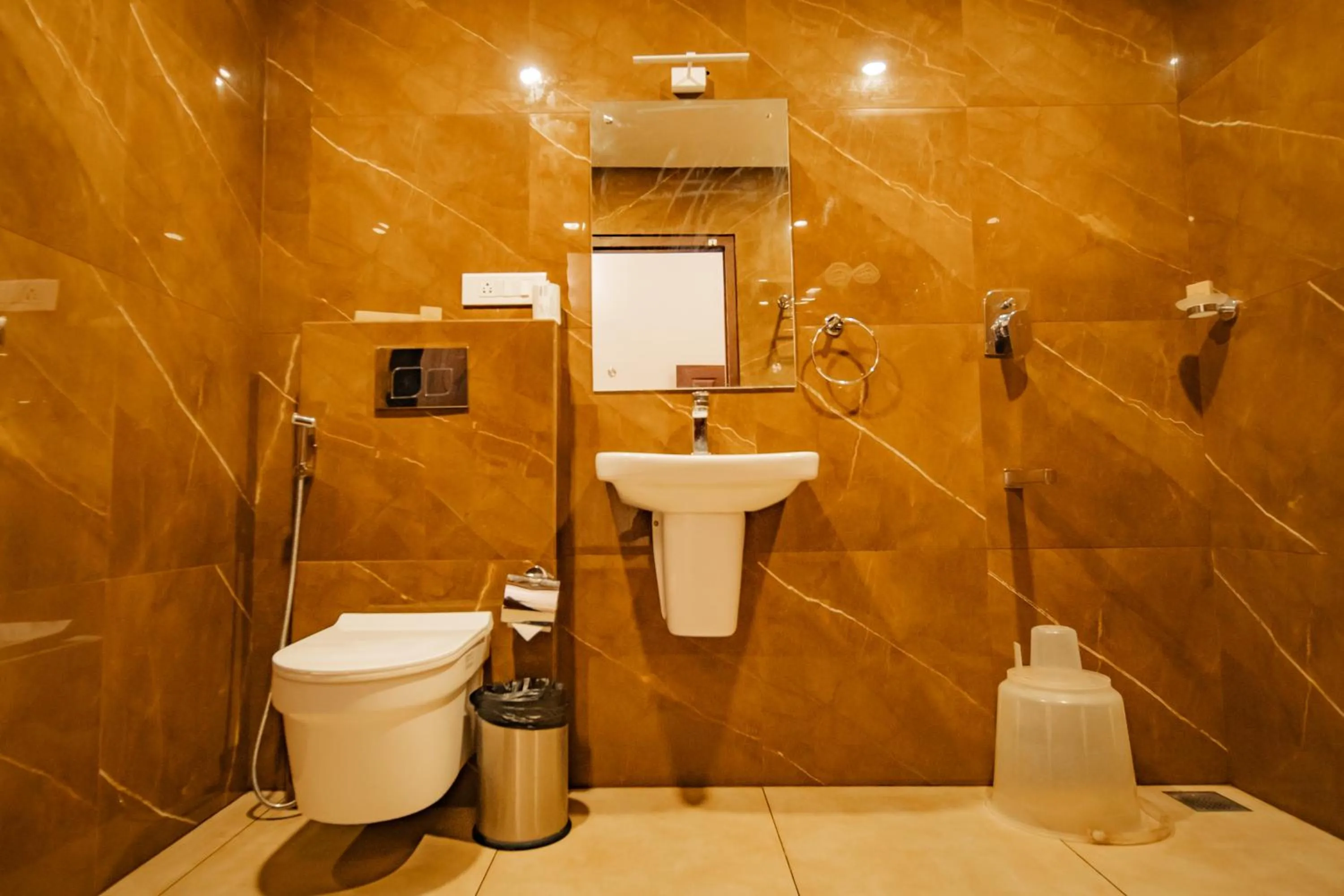 Bathroom in Southern Panorama Indriya Resorts & Spa