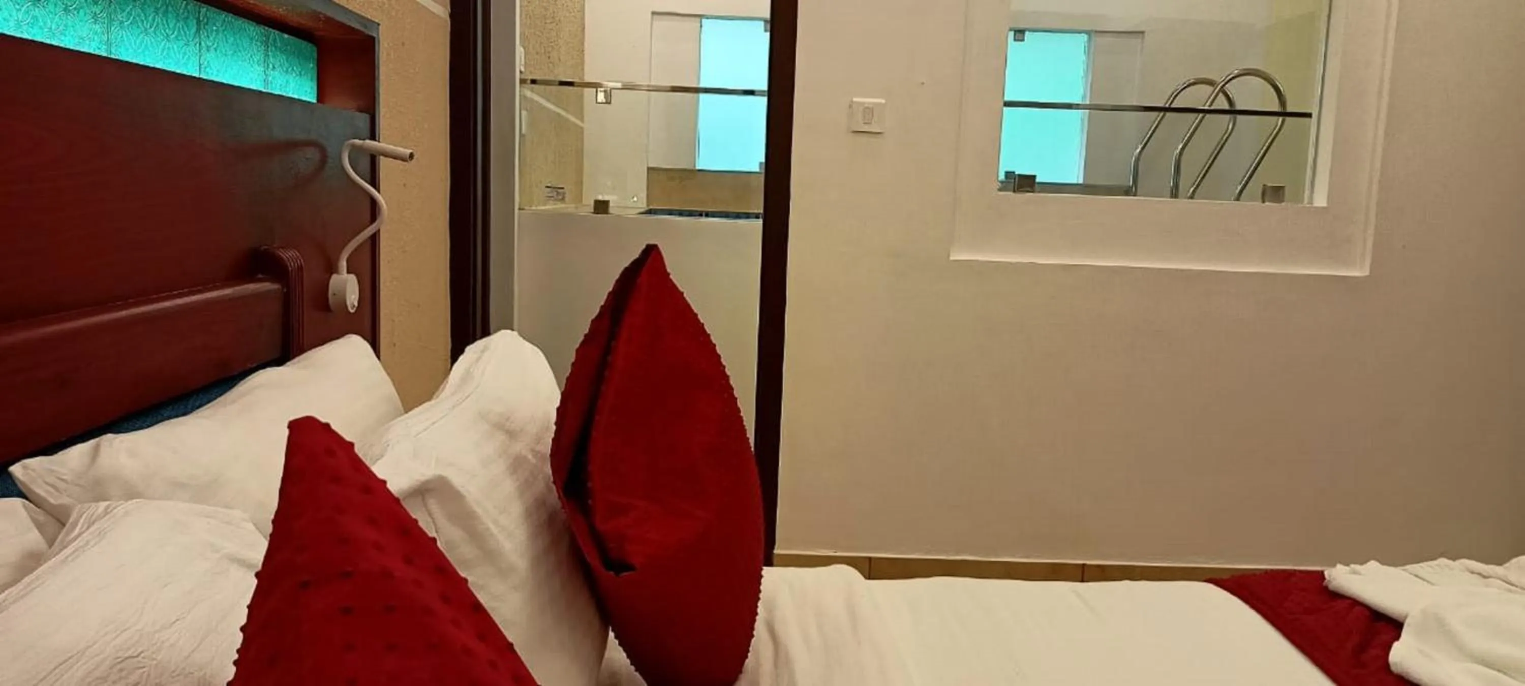 Bed in Southern Panorama Indriya Resorts & Spa