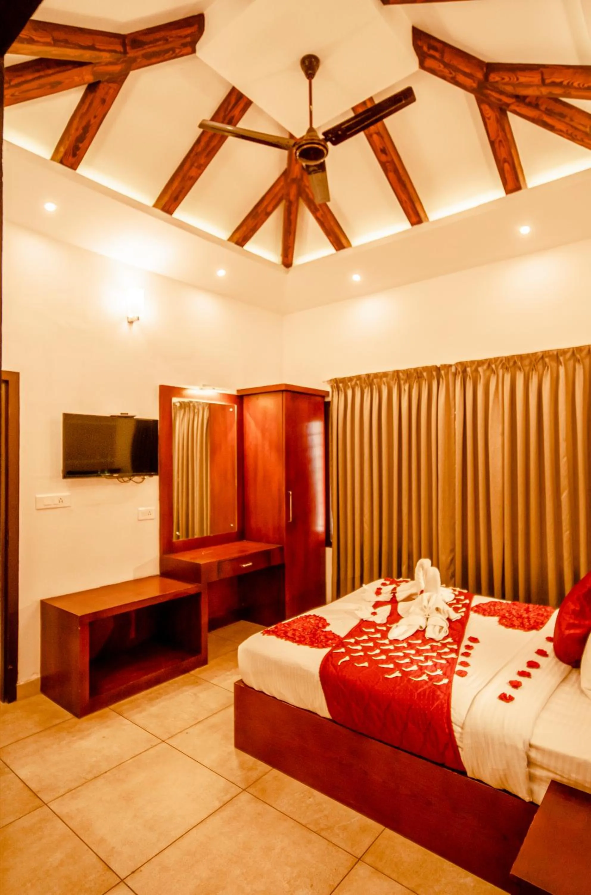 Bedroom, Bed in Southern Panorama Indriya Resorts & Spa