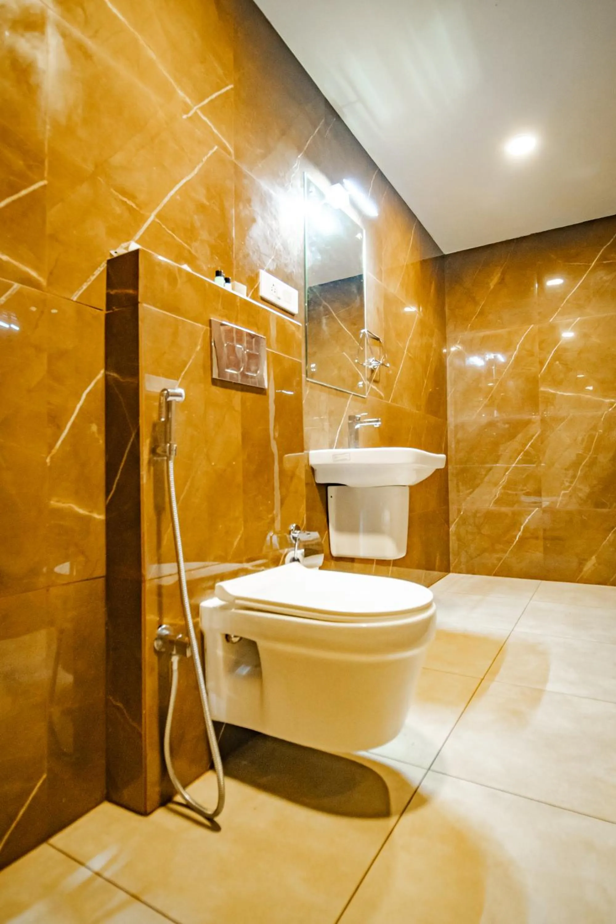 Bathroom in Southern Panorama Indriya Resorts & Spa