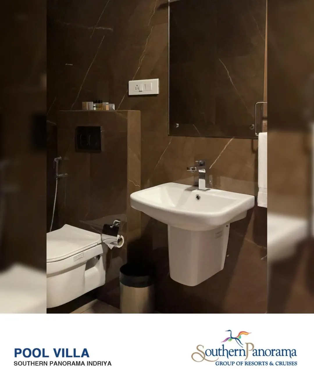 Bathroom in Southern Panorama Indriya Resorts & Spa