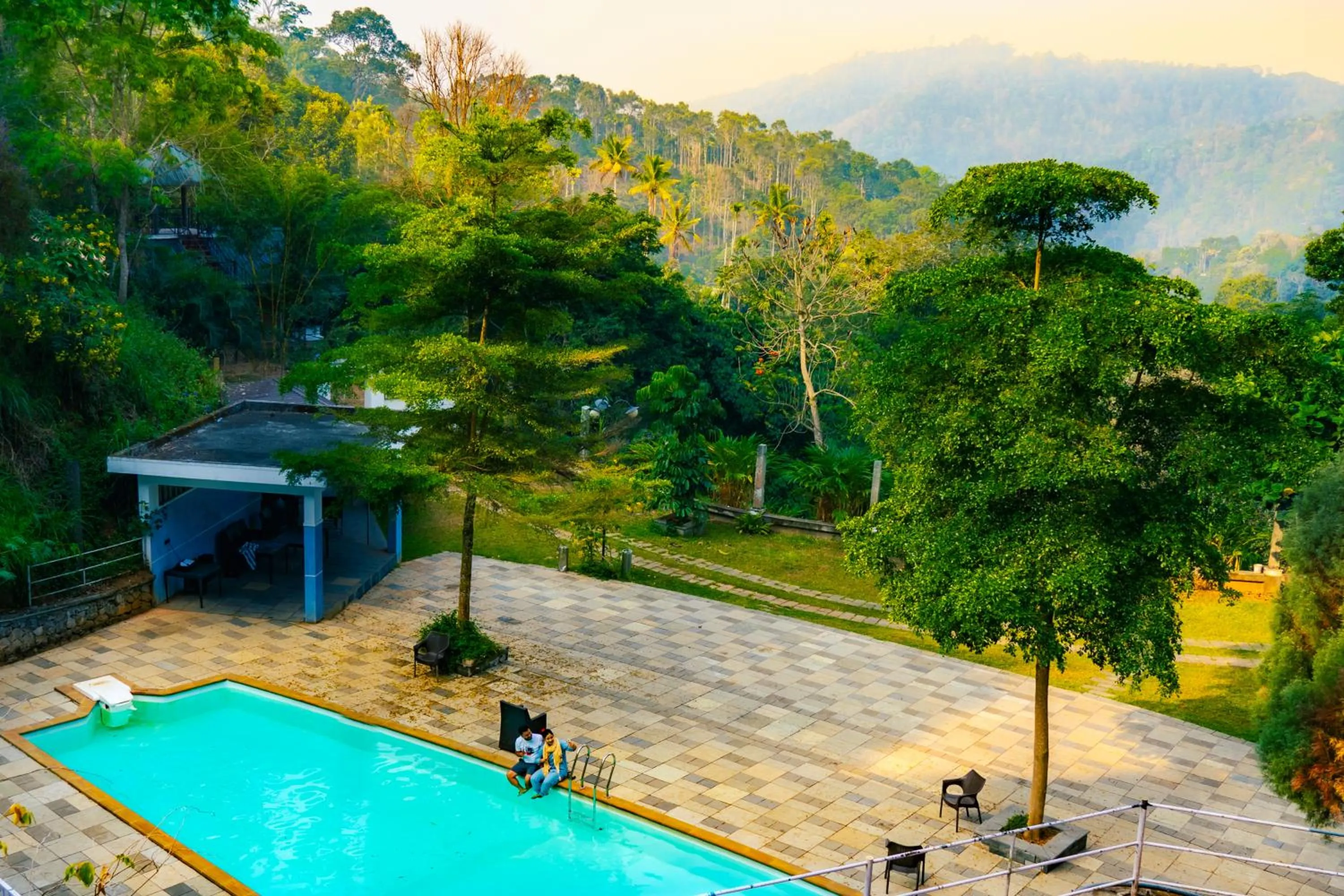Swimming pool in Southern Panorama Indriya Resorts & Spa