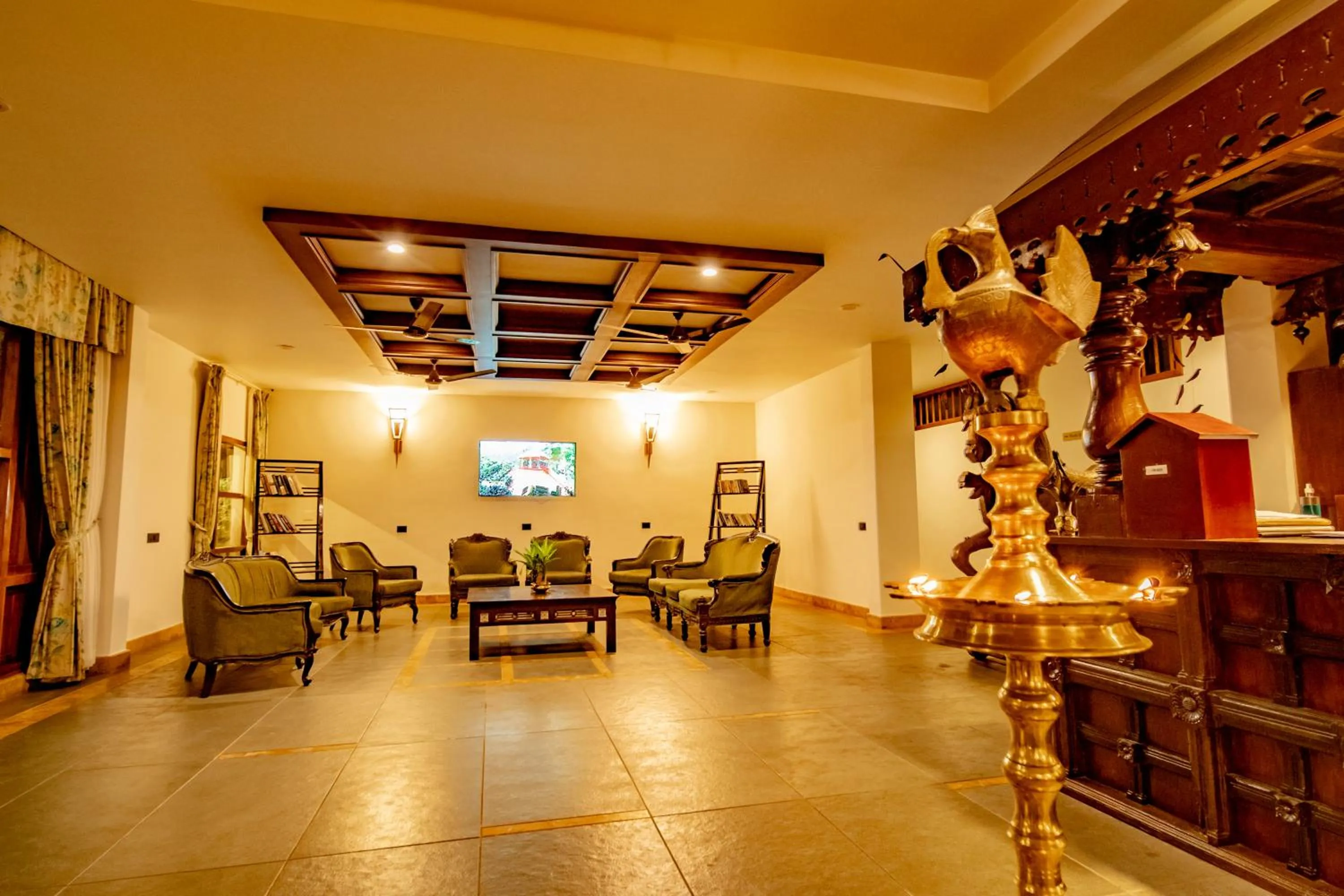 Lobby or reception in Southern Panorama Indriya Resorts & Spa
