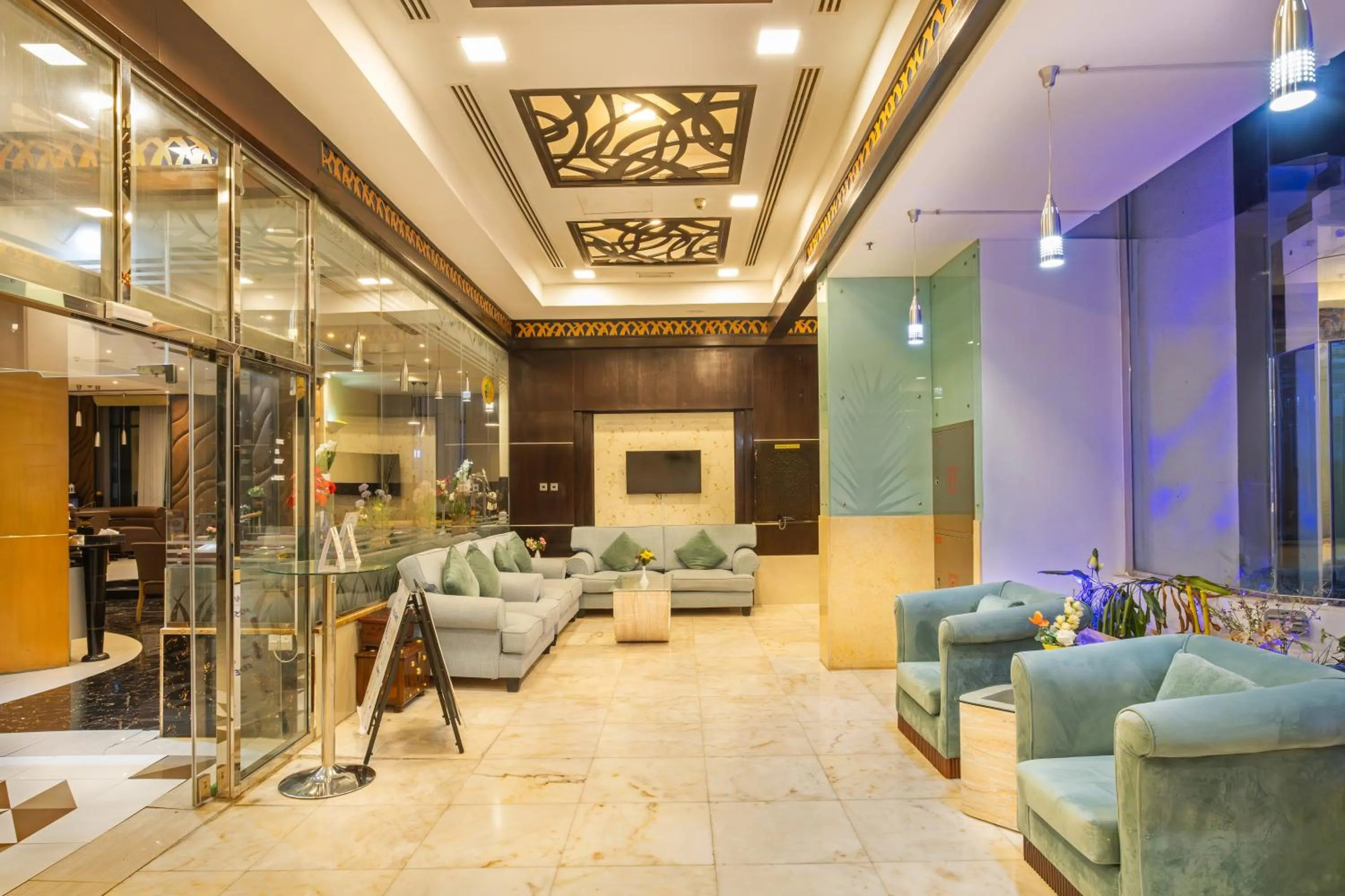 Lobby or reception in THE PARK HOTEL Formerly Al Jawhara Gardens