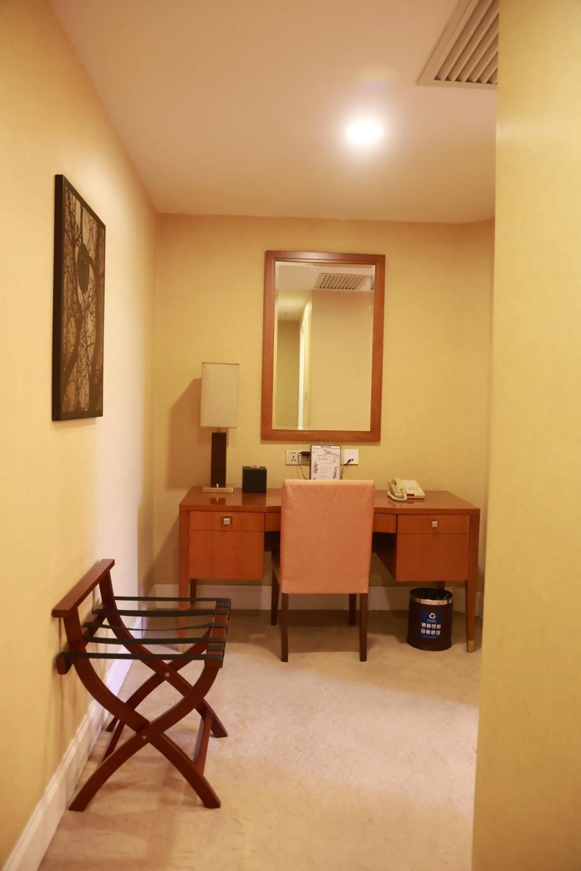 Seating area in Broadway Mansions Hotel - On the Bund - Journey Through Time Old Shanghai Republic Dreams