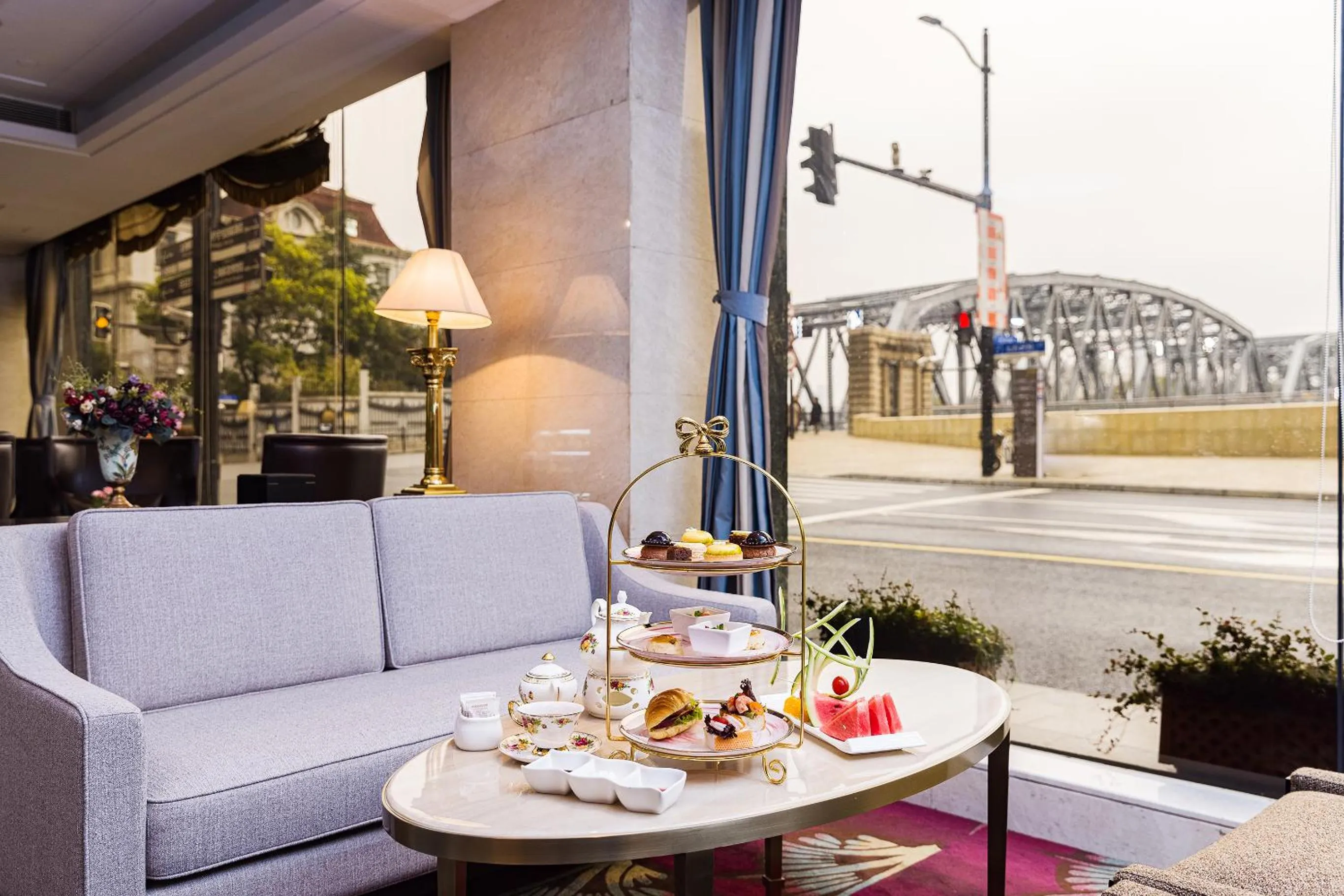 Lounge or bar in Broadway Mansions Hotel - On the Bund - Journey Through Time Old Shanghai Republic Dreams