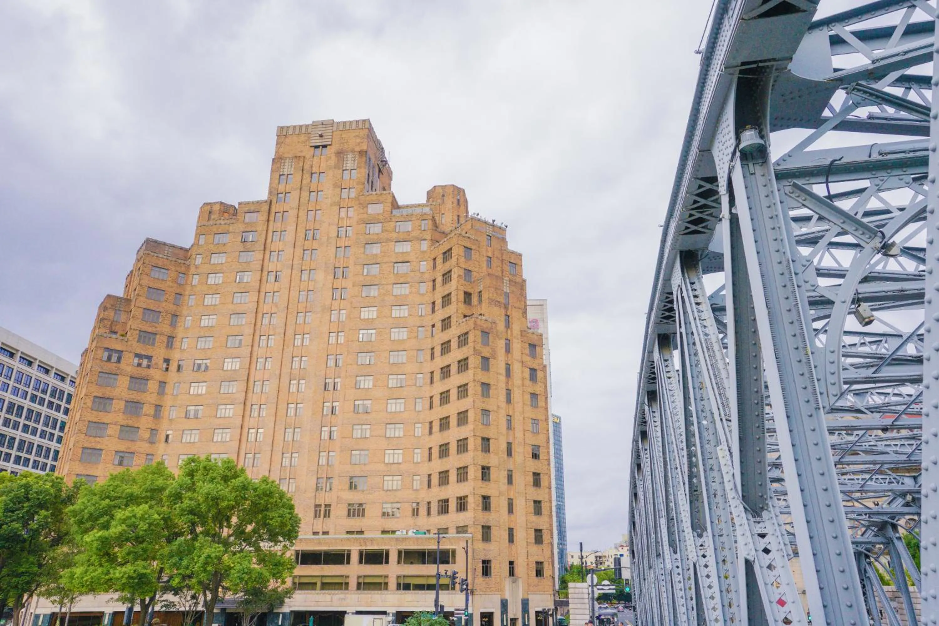Property building in Broadway Mansions Hotel - On the Bund - Journey Through Time Old Shanghai Republic Dreams