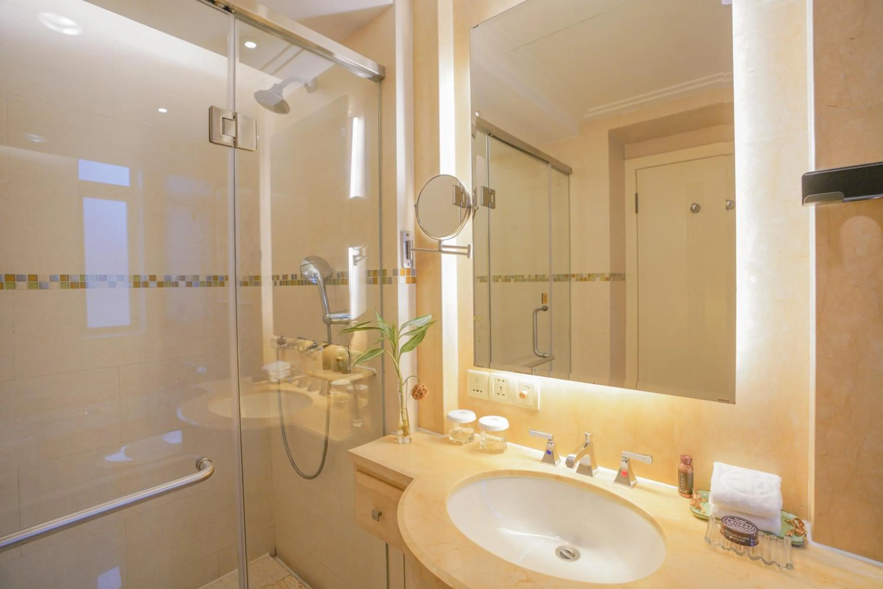 Bathroom in Broadway Mansions Hotel - On the Bund - Journey Through Time Old Shanghai Republic Dreams