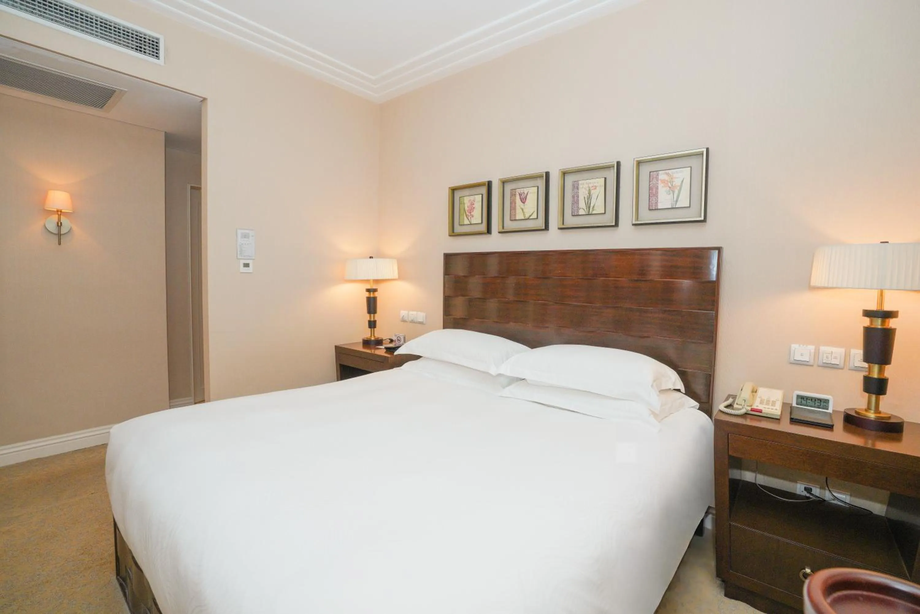 Bed in Broadway Mansions Hotel - On the Bund - Journey Through Time Old Shanghai Republic Dreams