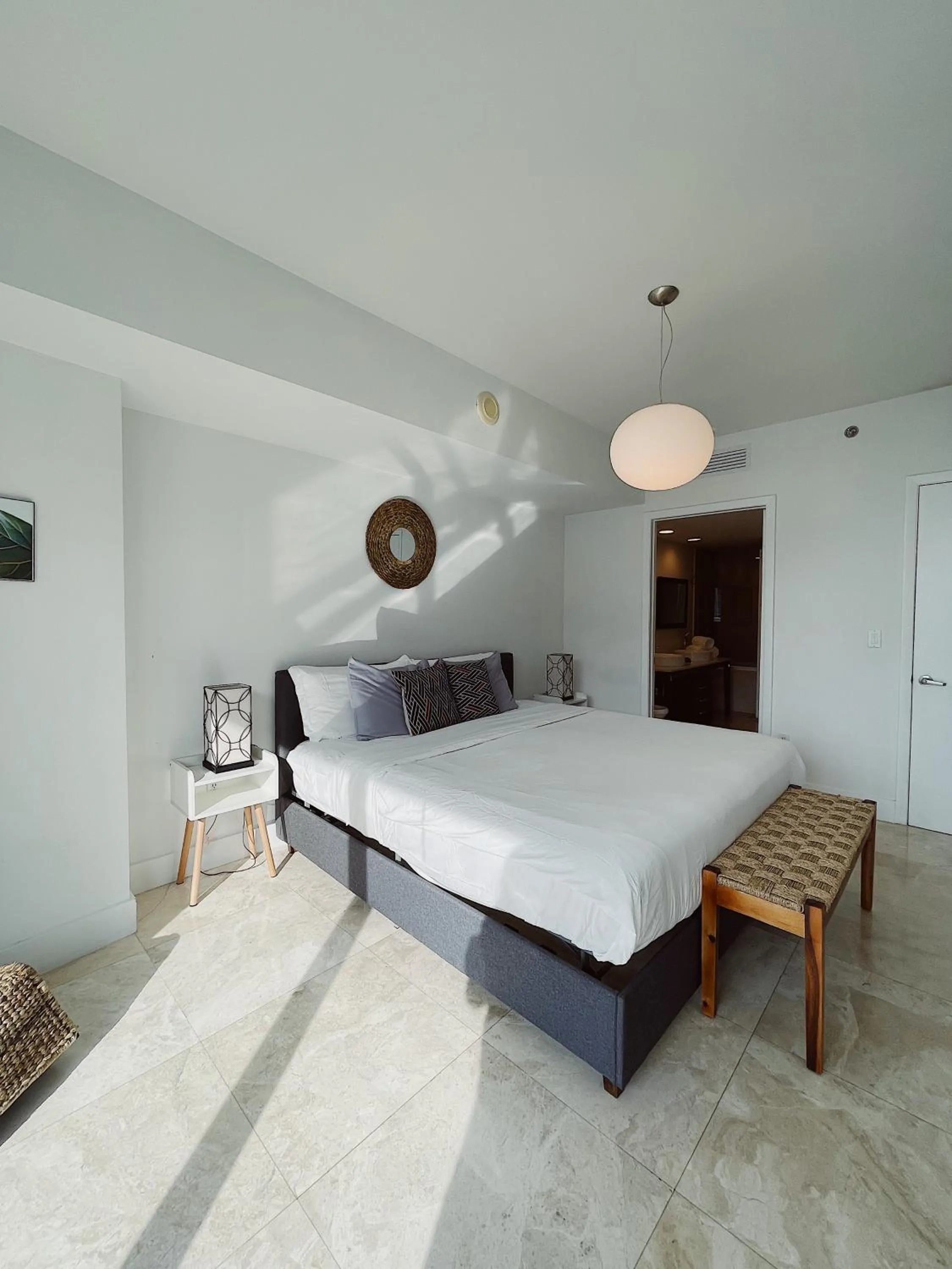 Bed in Icon Brickell Miami