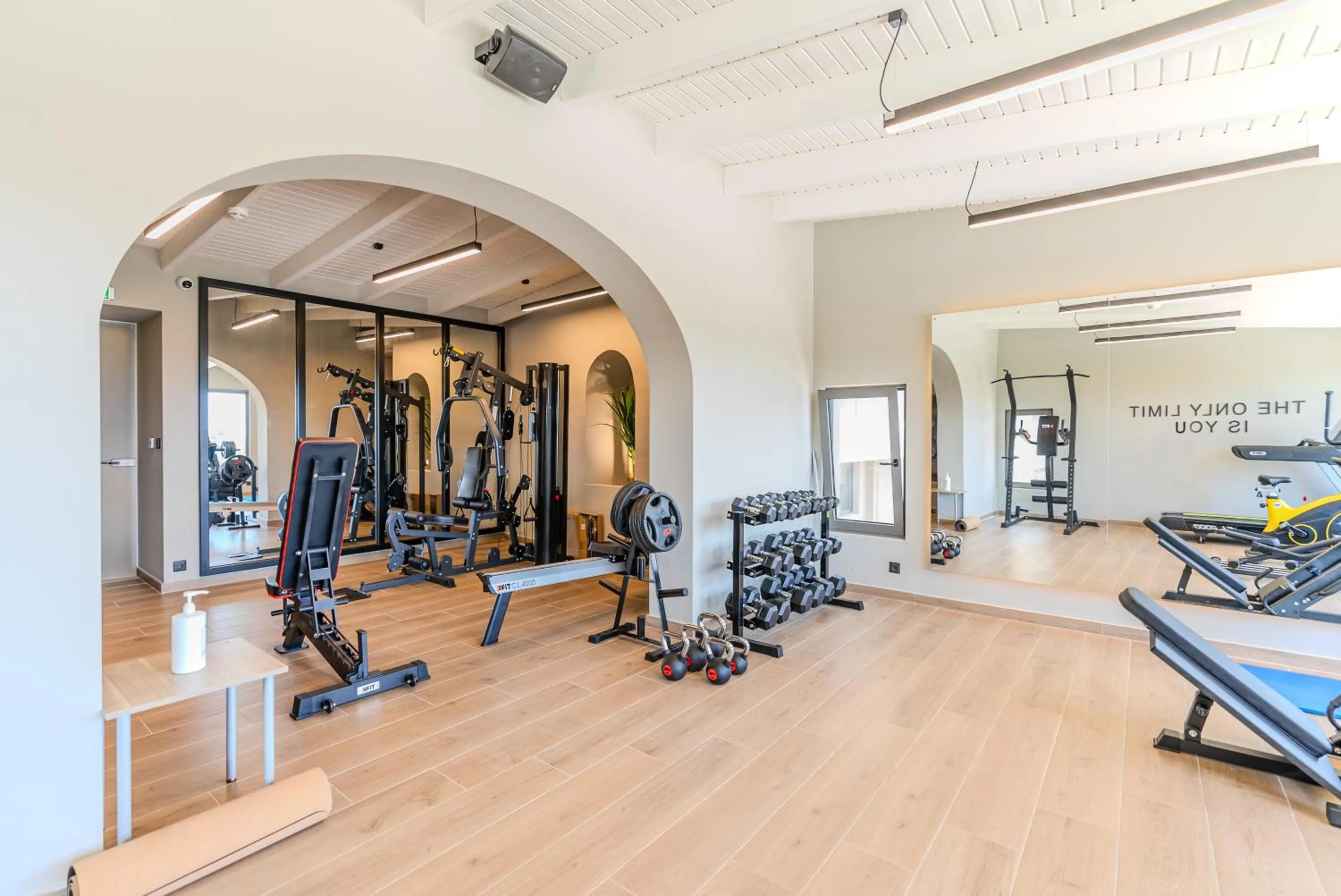 Fitness centre/facilities in Iolida Corfu Resort & Spa by Smile Hotels
