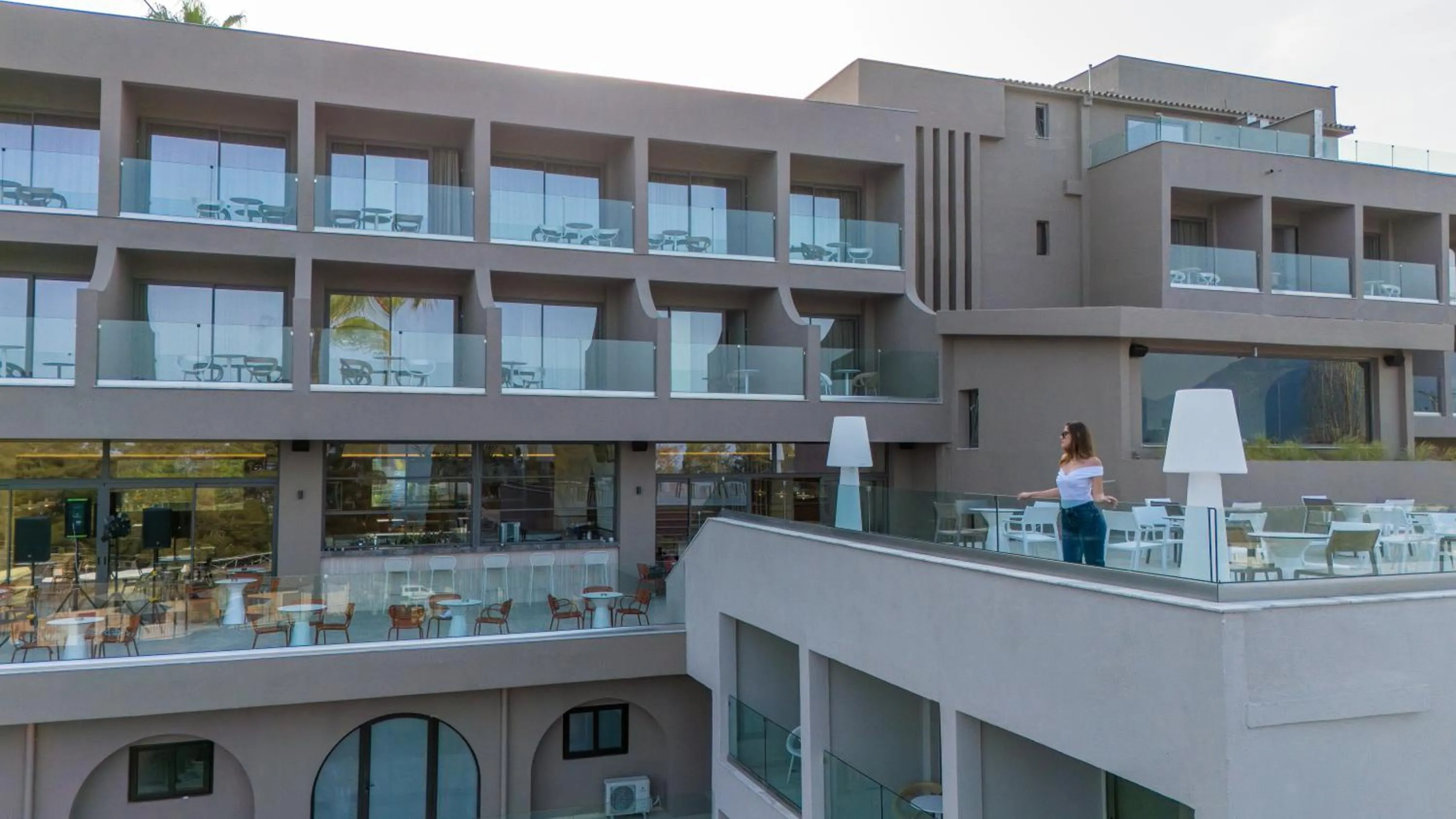 Patio in Iolida Corfu Resort & Spa by Smile Hotels