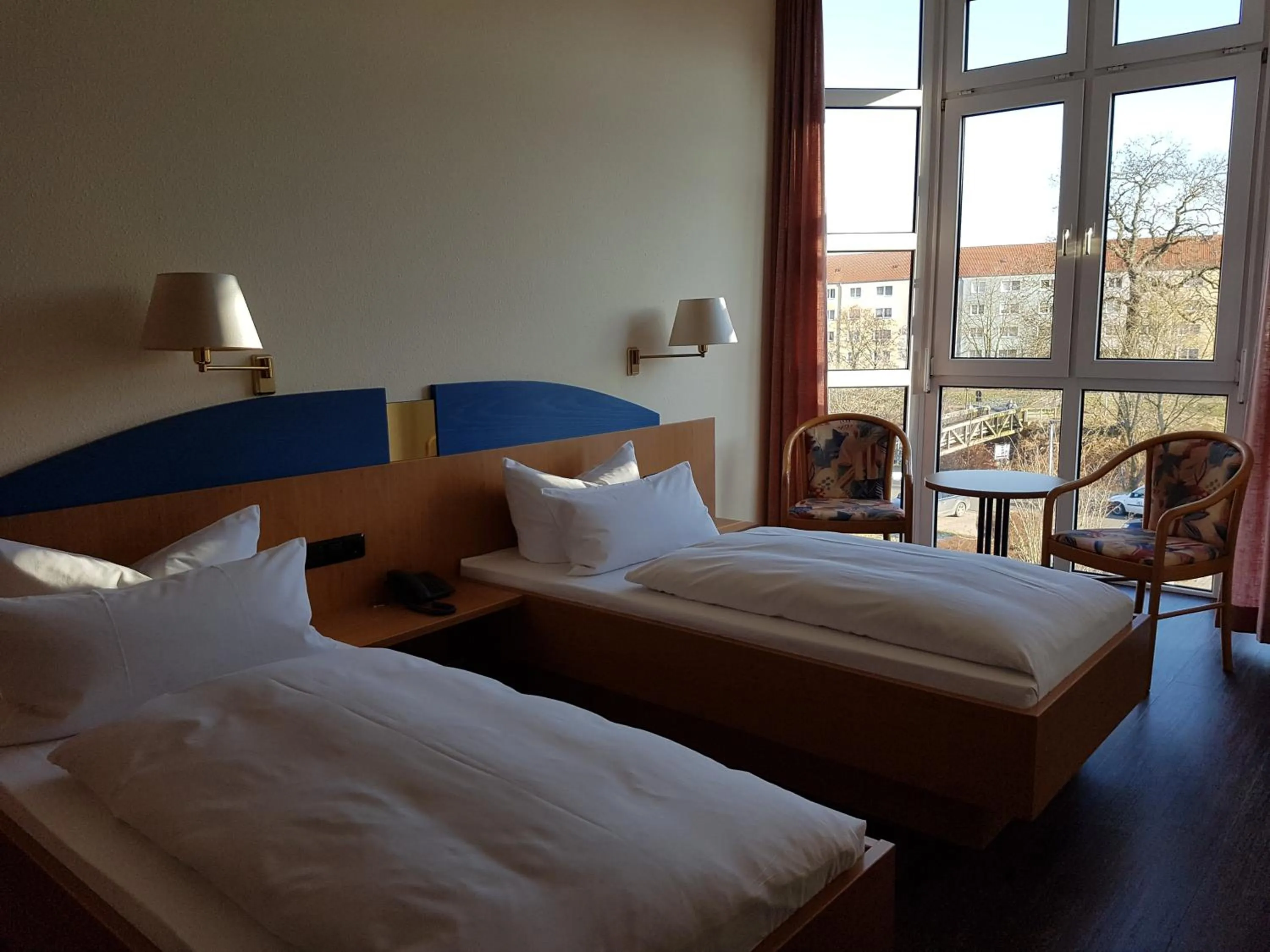 Photo of the whole room, Bed in Hotel Zum Anger