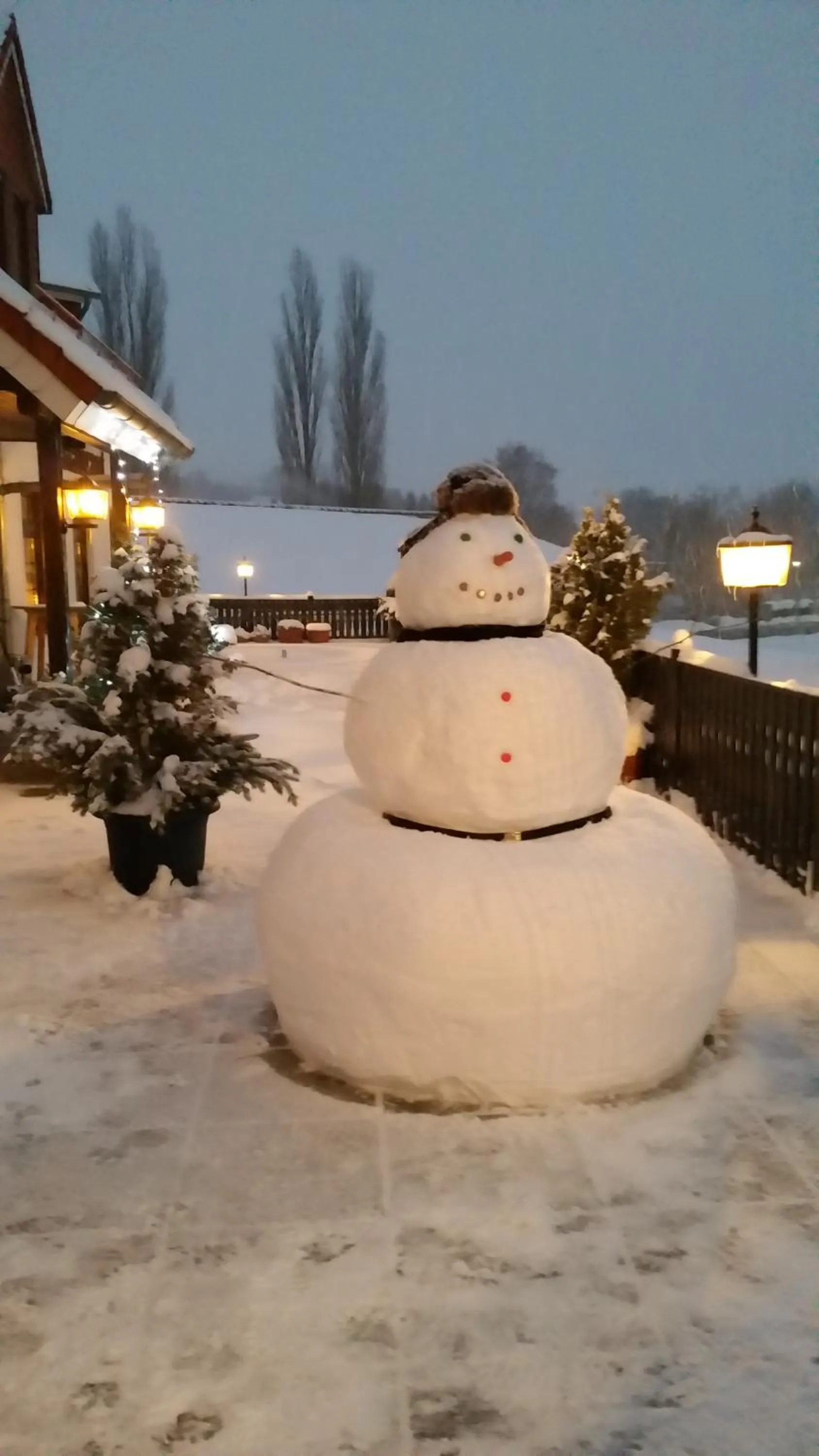 Winter in Hotel Zum Anger