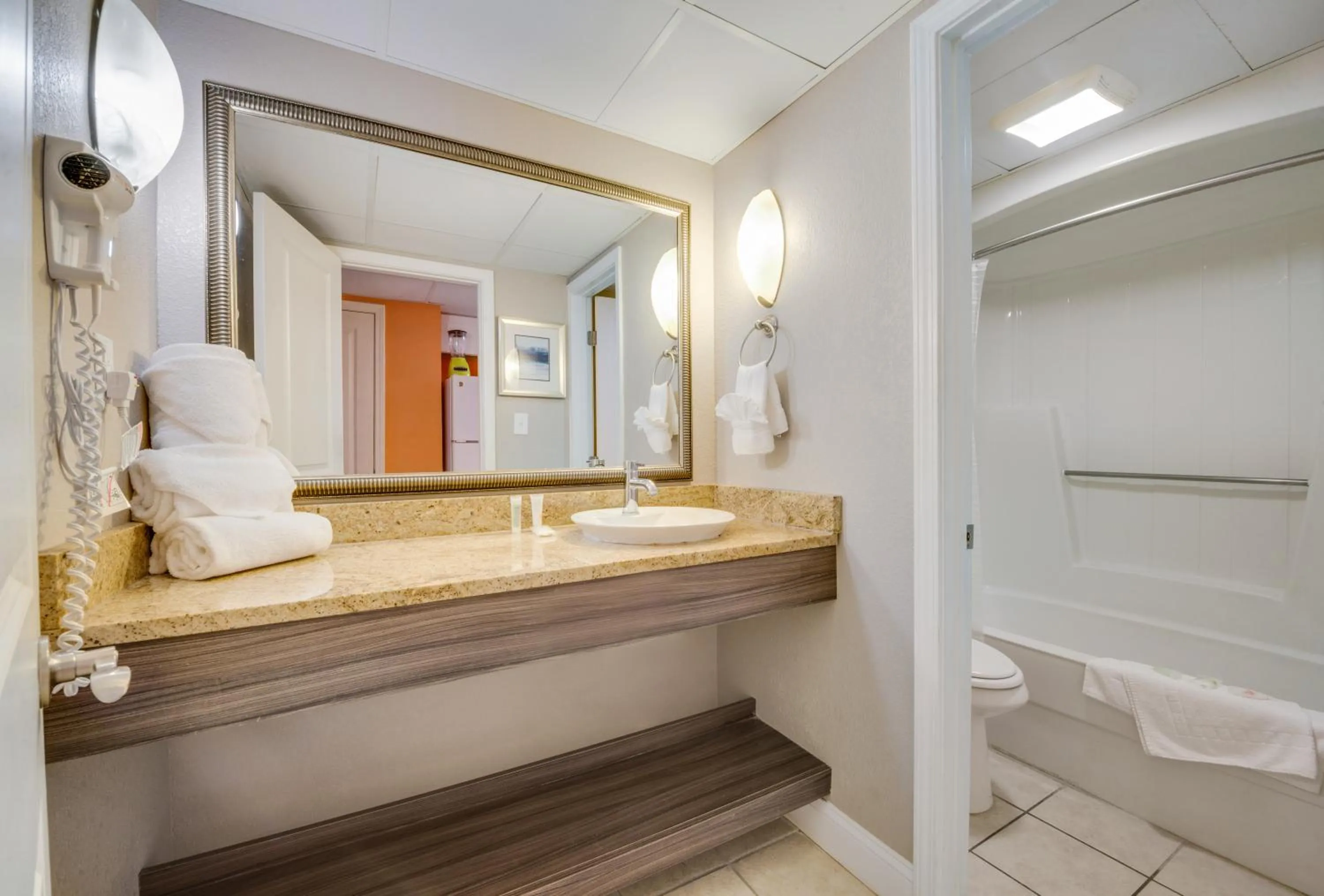 Bathroom in Direct oceanfront, separate bedroom condo, 9th floor, unbelievable views!