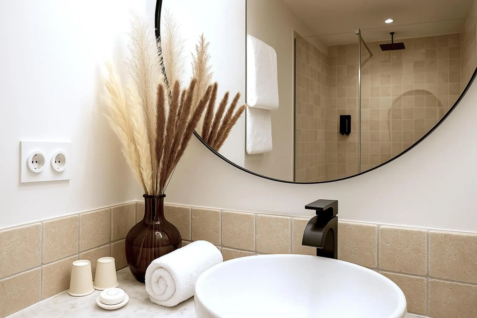 Bathroom in MAYA Appartements & Suites