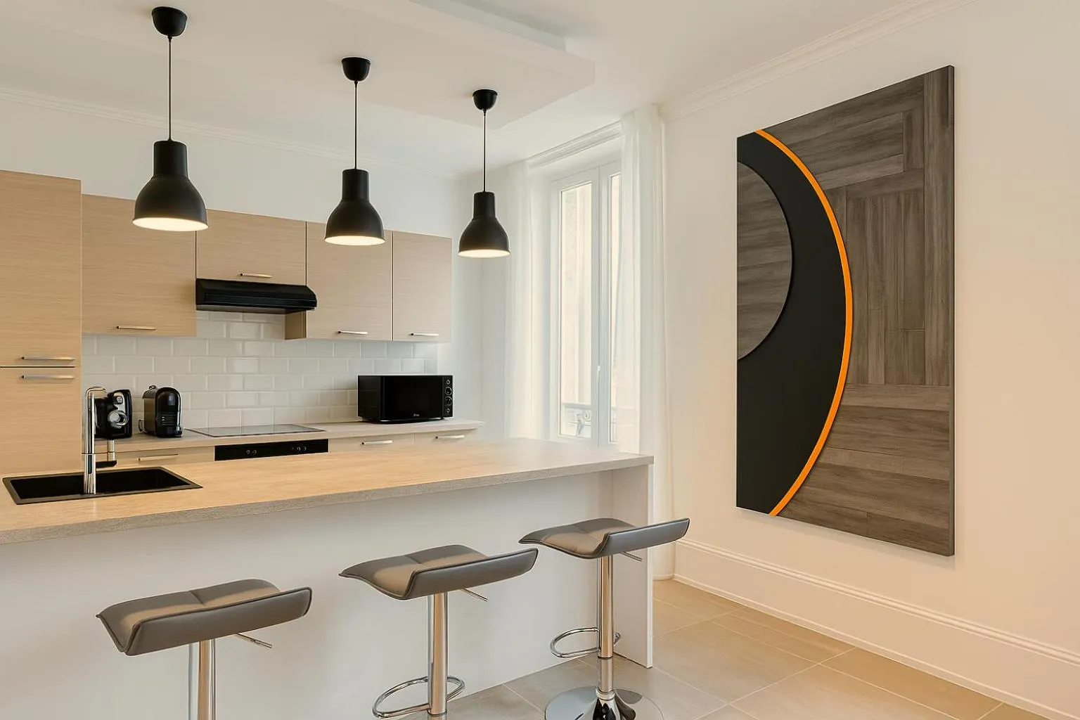 kitchen in MAYA Appartements & Suites