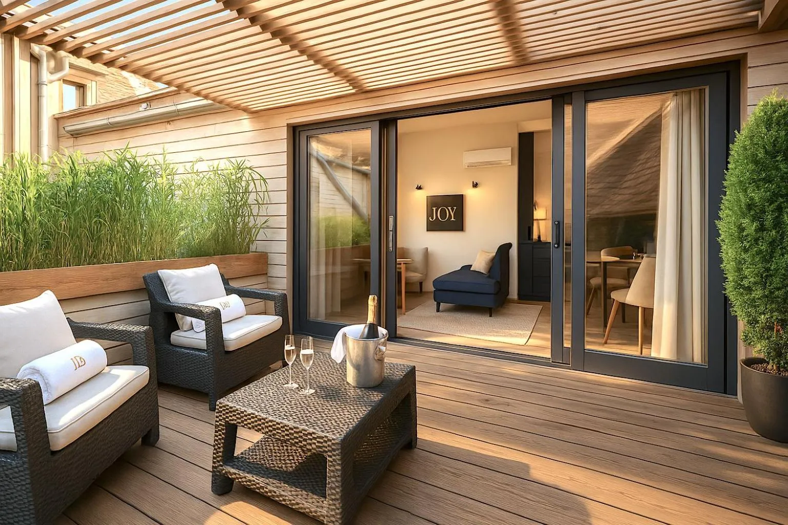 Balcony/Terrace in MAYA Appartements & Suites