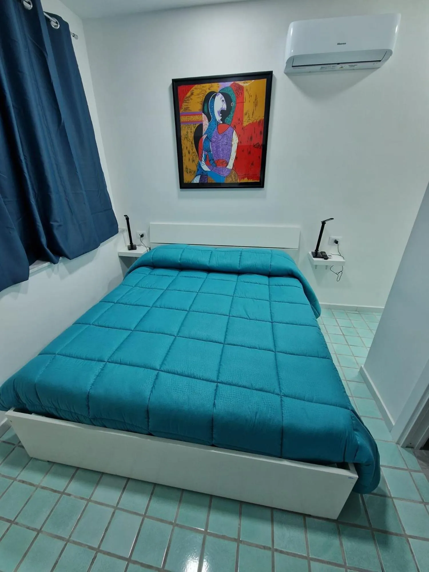 Bed in B&B HERCULANEUM RUINS