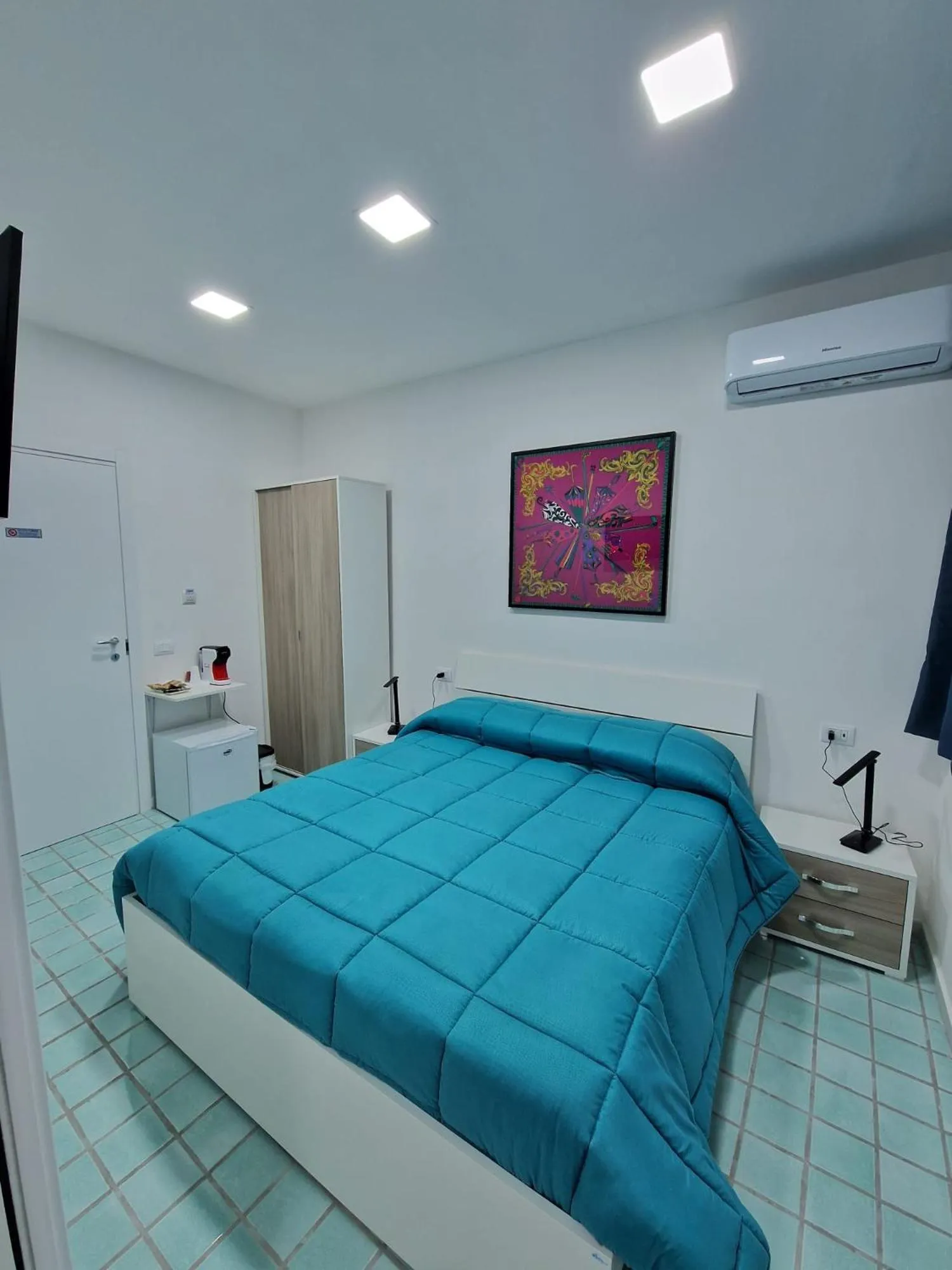 Bed in B&B HERCULANEUM RUINS