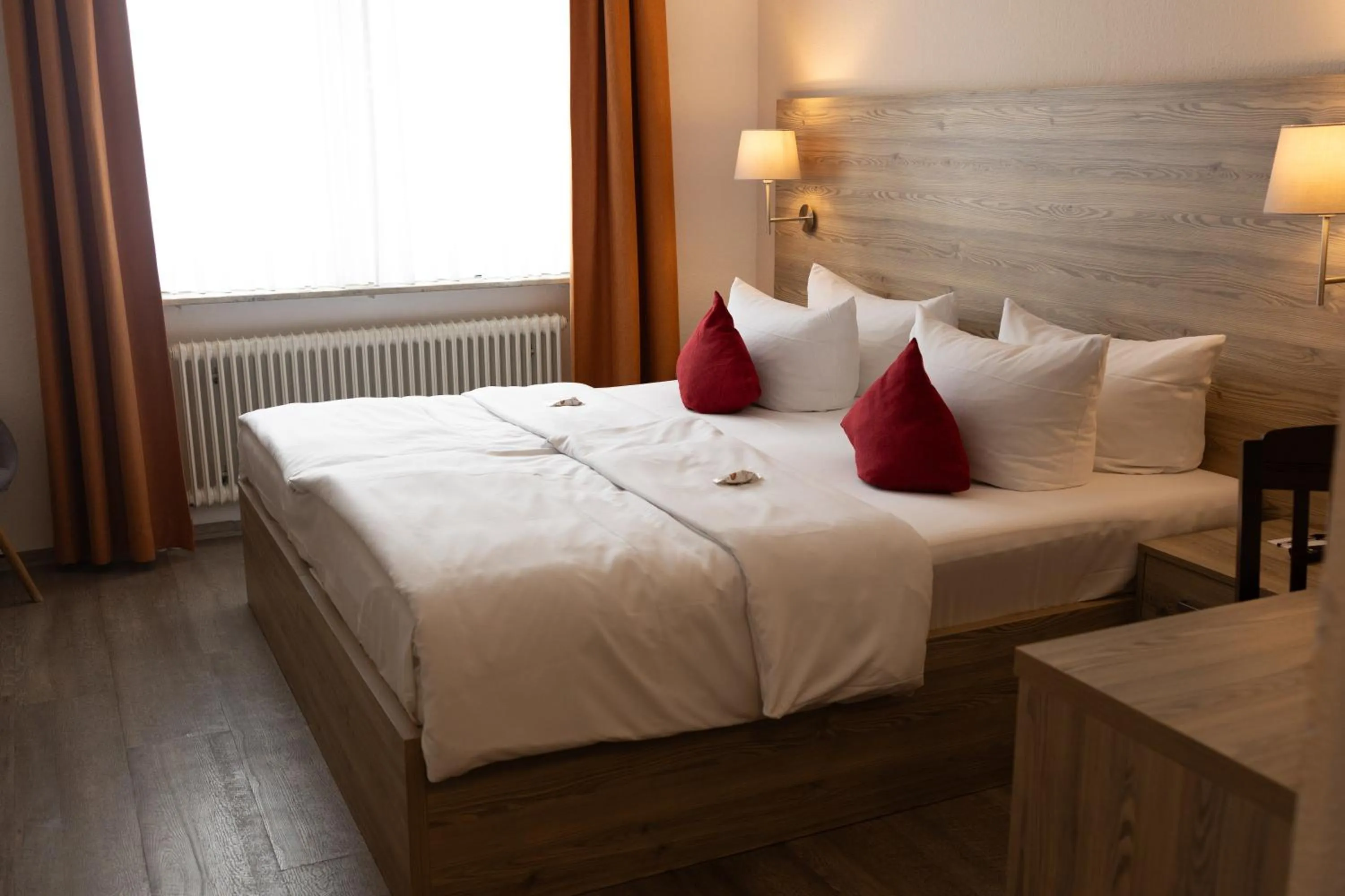 Bed in Hotel Kübler