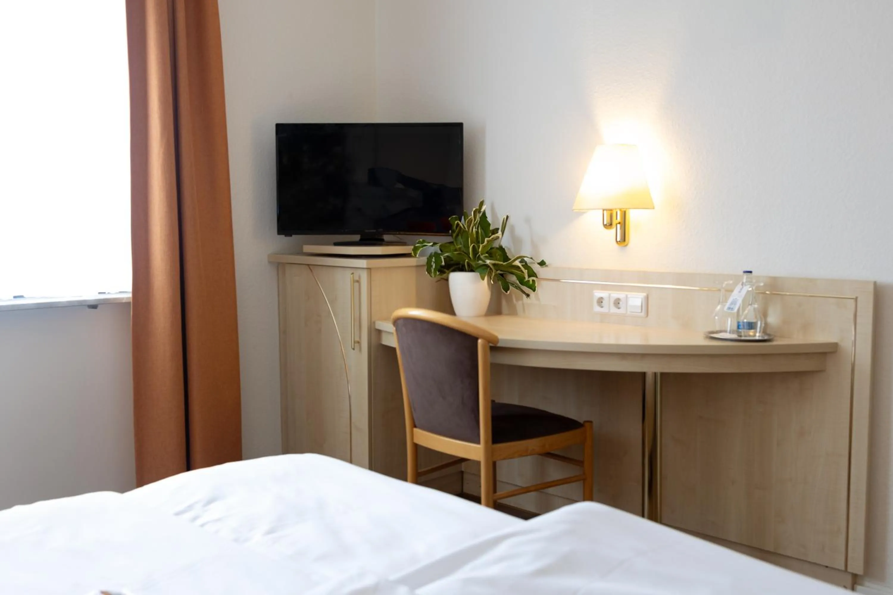 Bed in Hotel Kübler