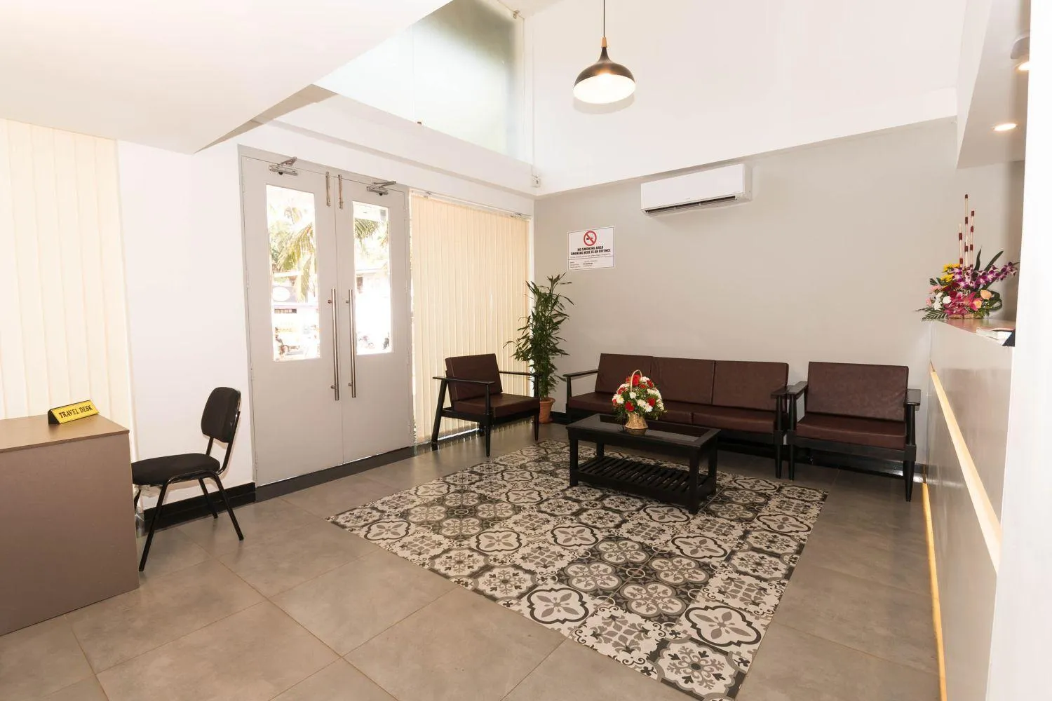 Lobby or reception in Hotel Vemara