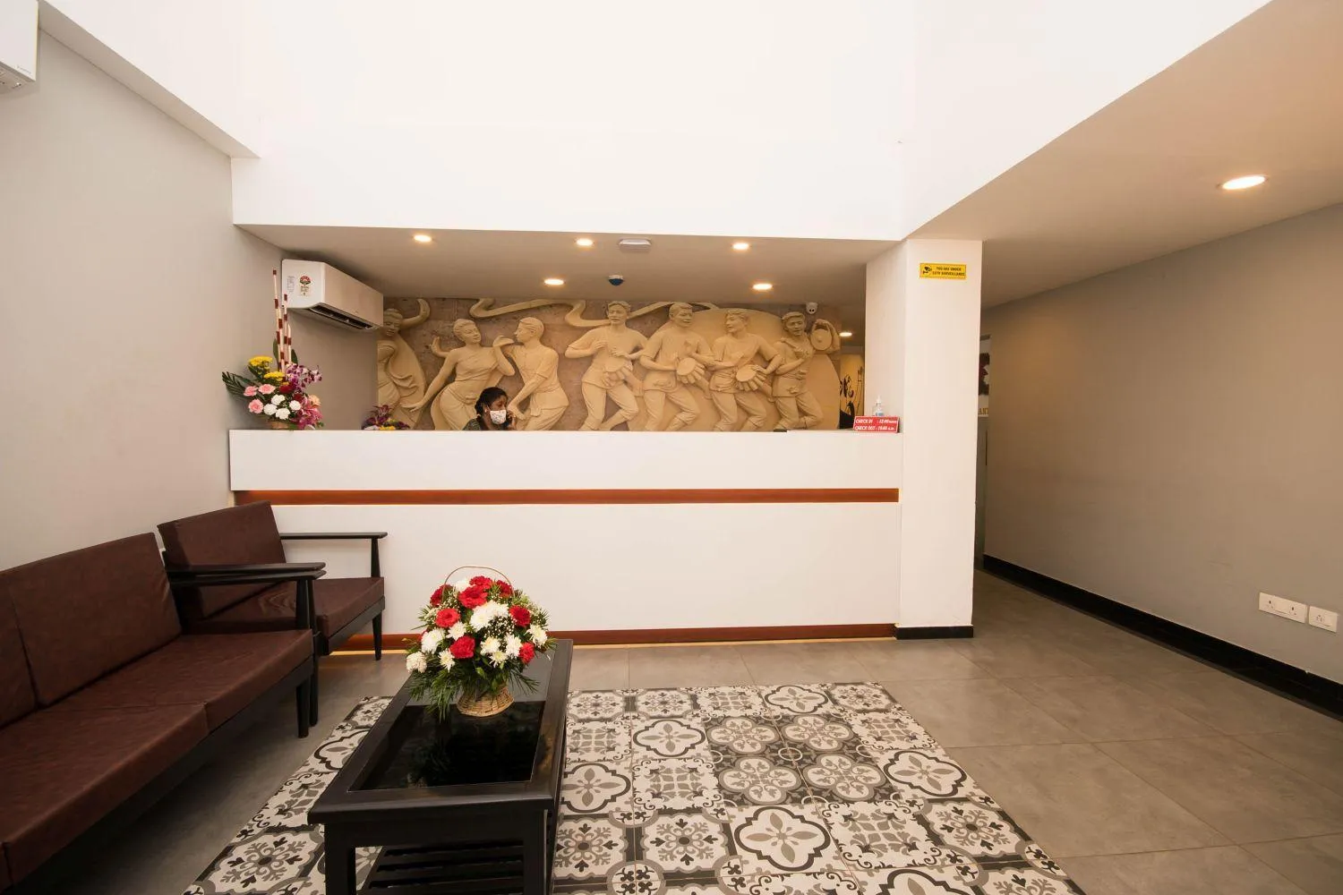 Lobby or reception in Hotel Vemara