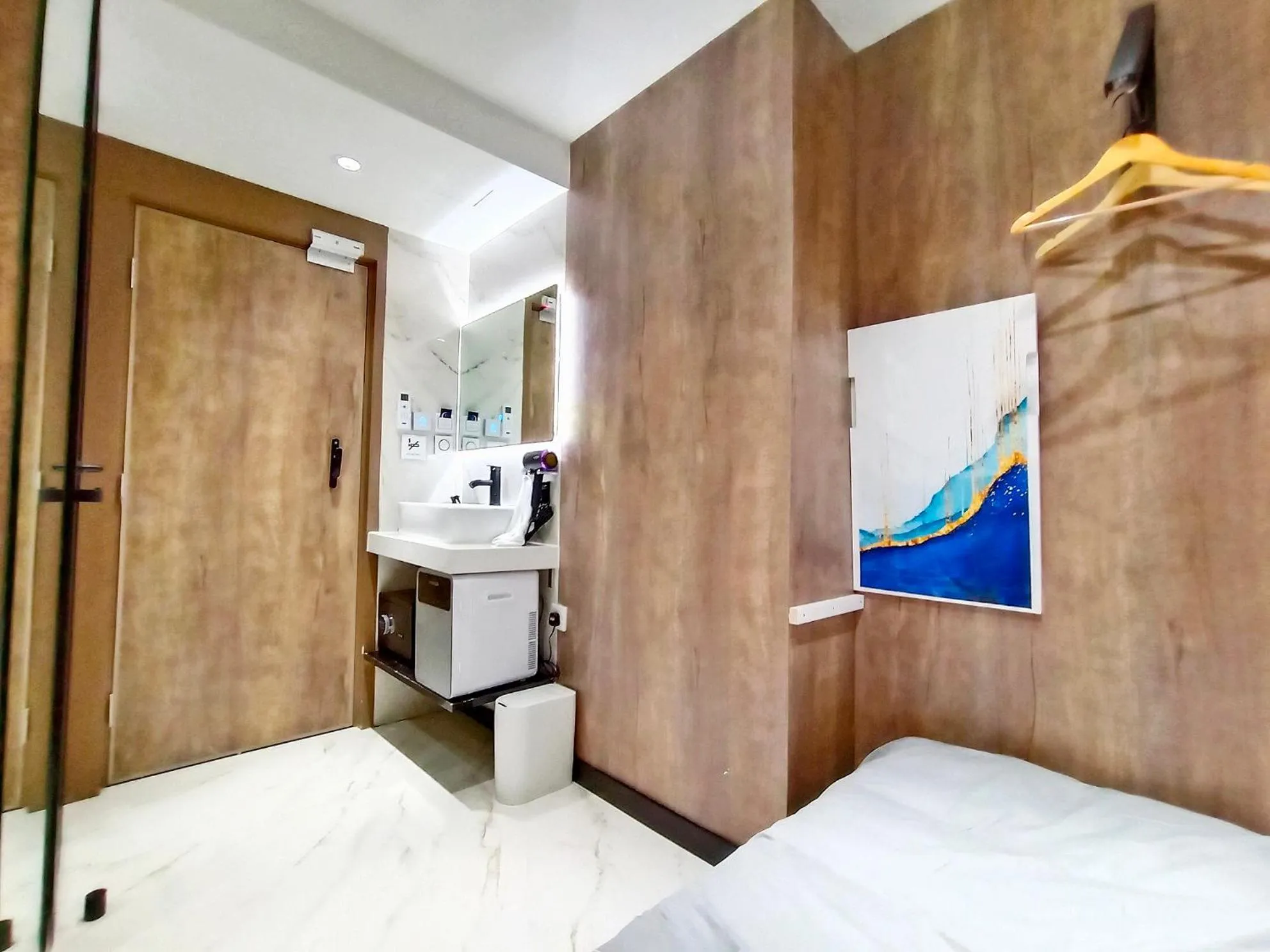 Bed in Harbour Hella Inn