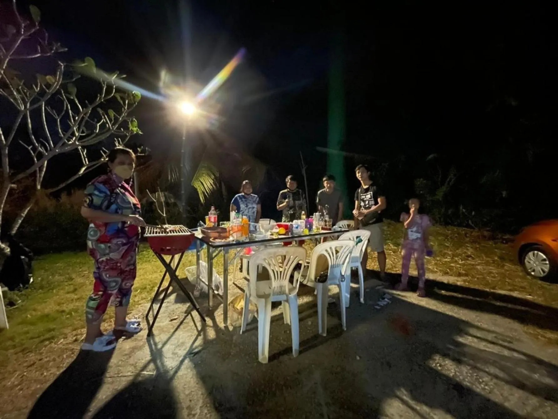 People in Long Lake Resort