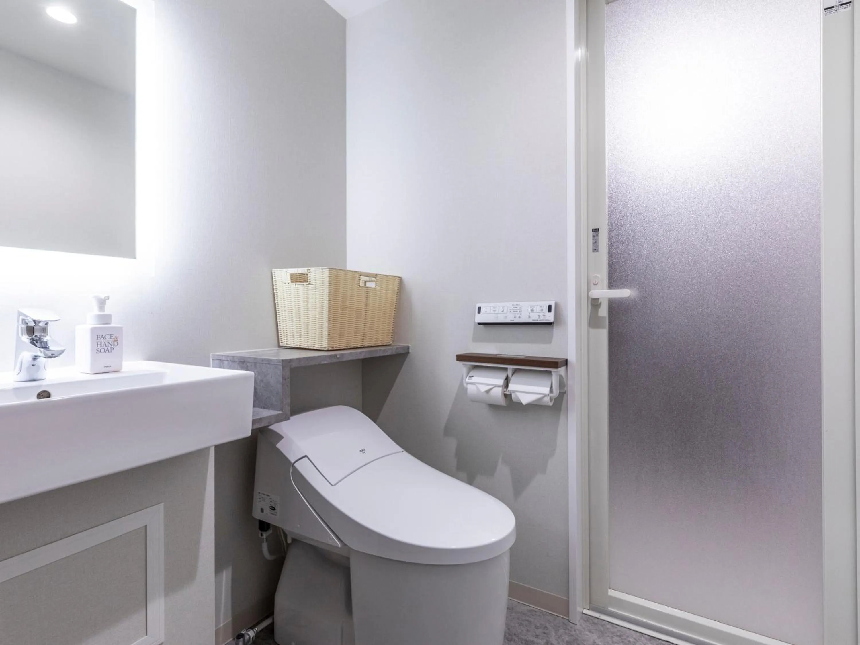 Toilet in Trust Hotel