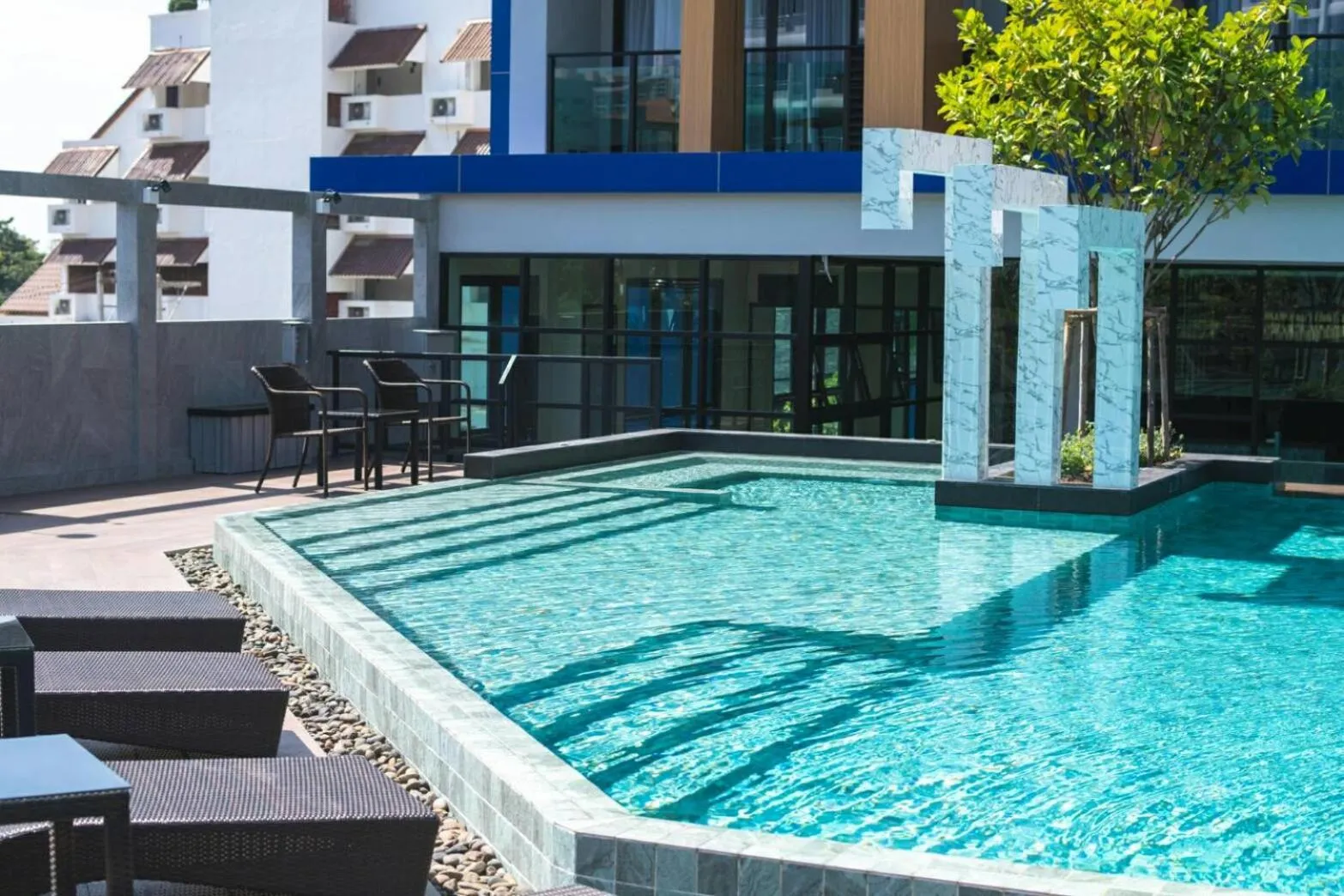 Swimming pool in Lewit Hotel Pattaya, a member of Radisson Individuals