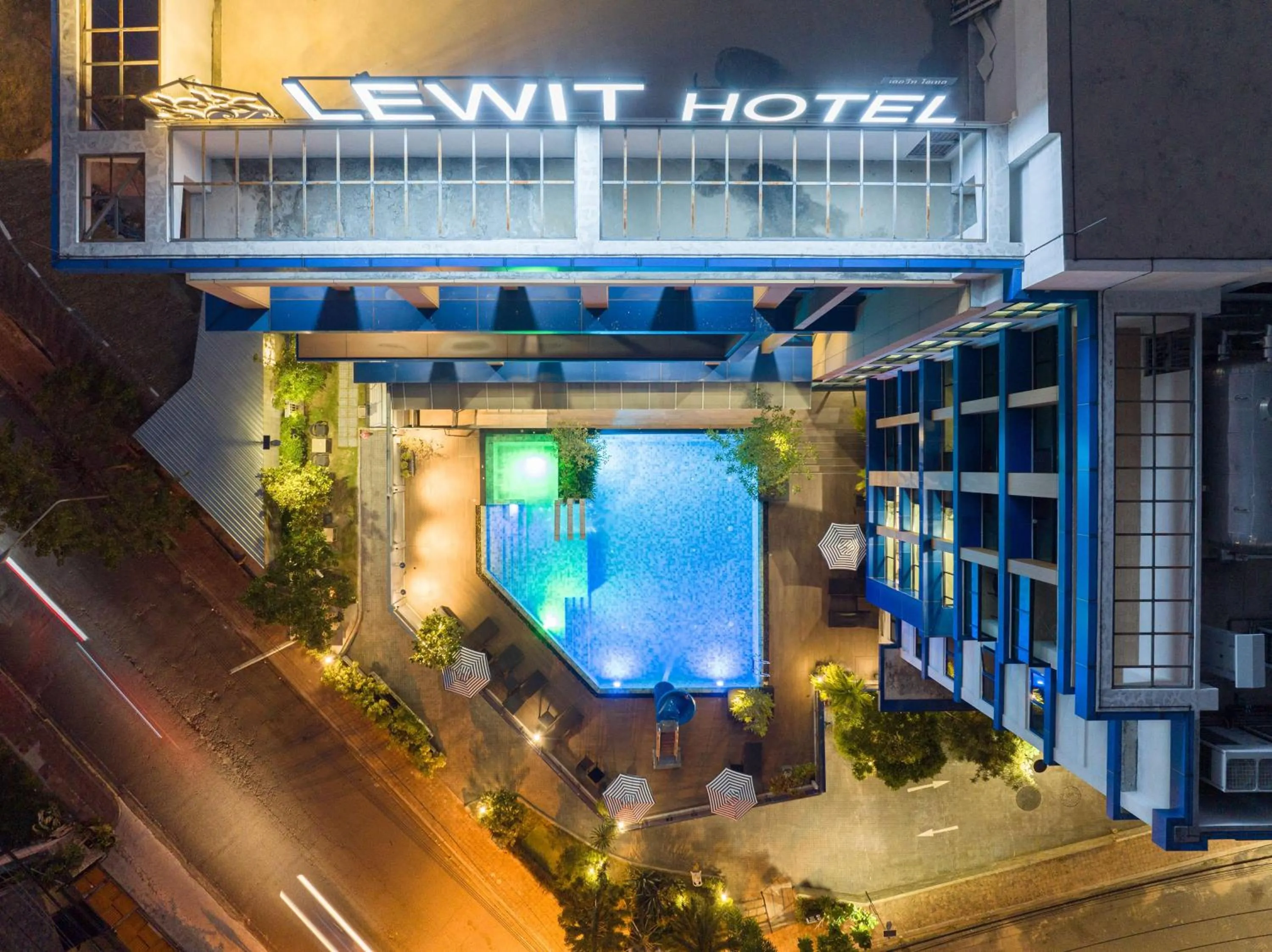 Property building in Lewit Hotel Pattaya, a member of Radisson Individuals