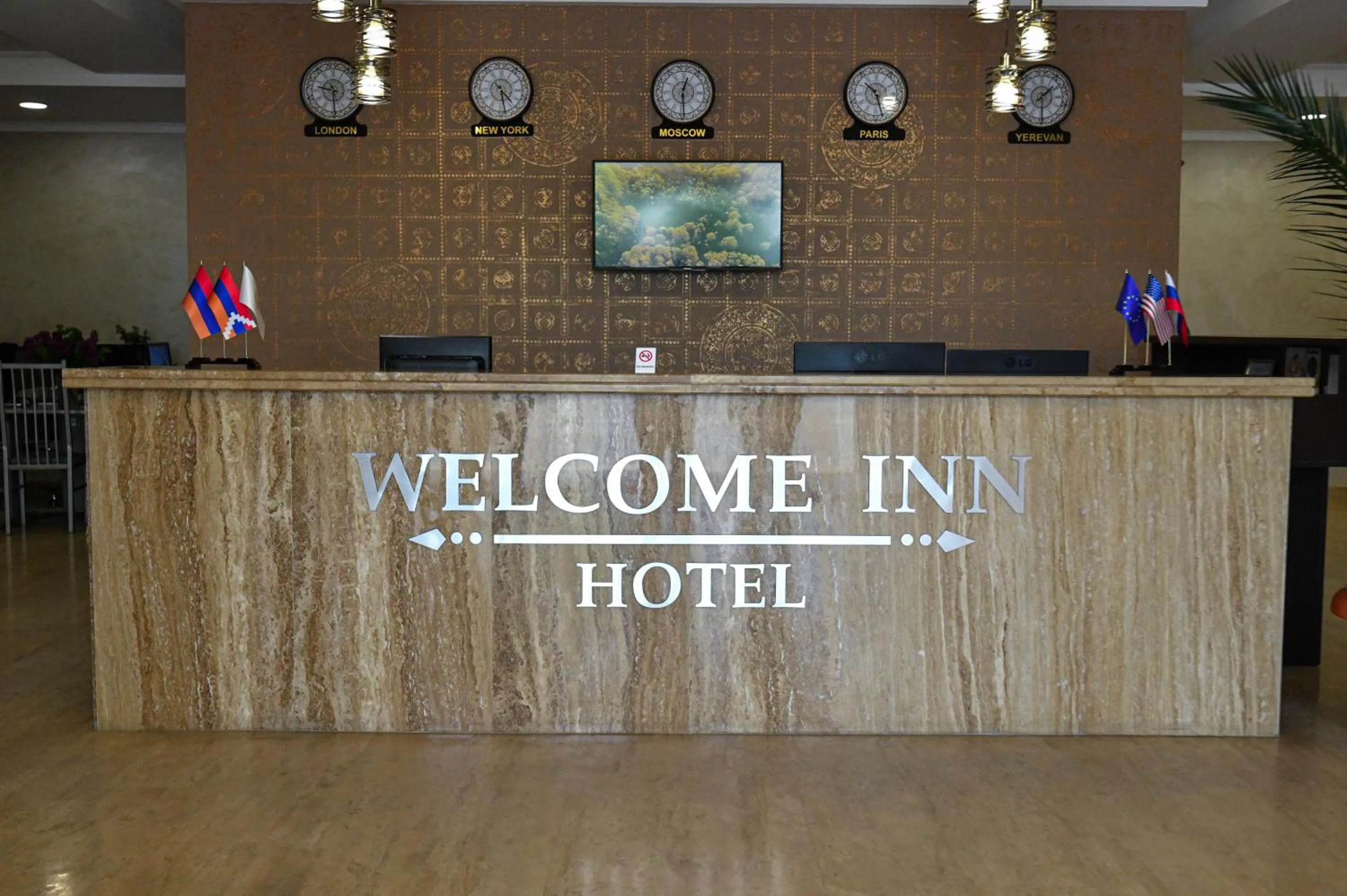 Lobby or reception in Welcome Inn Hotel