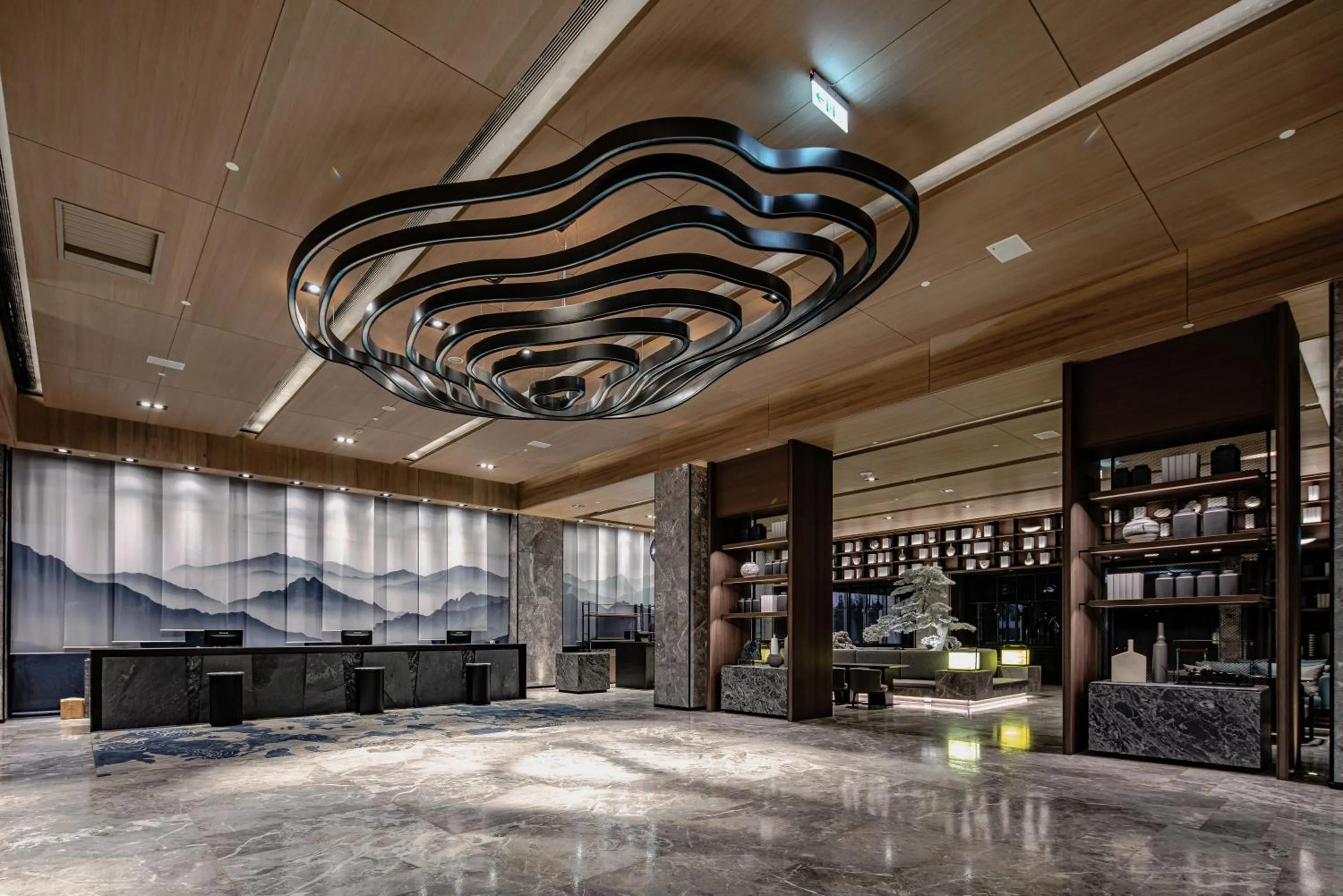 Lobby or reception in Lakeshore Hotel Hualien Taroko