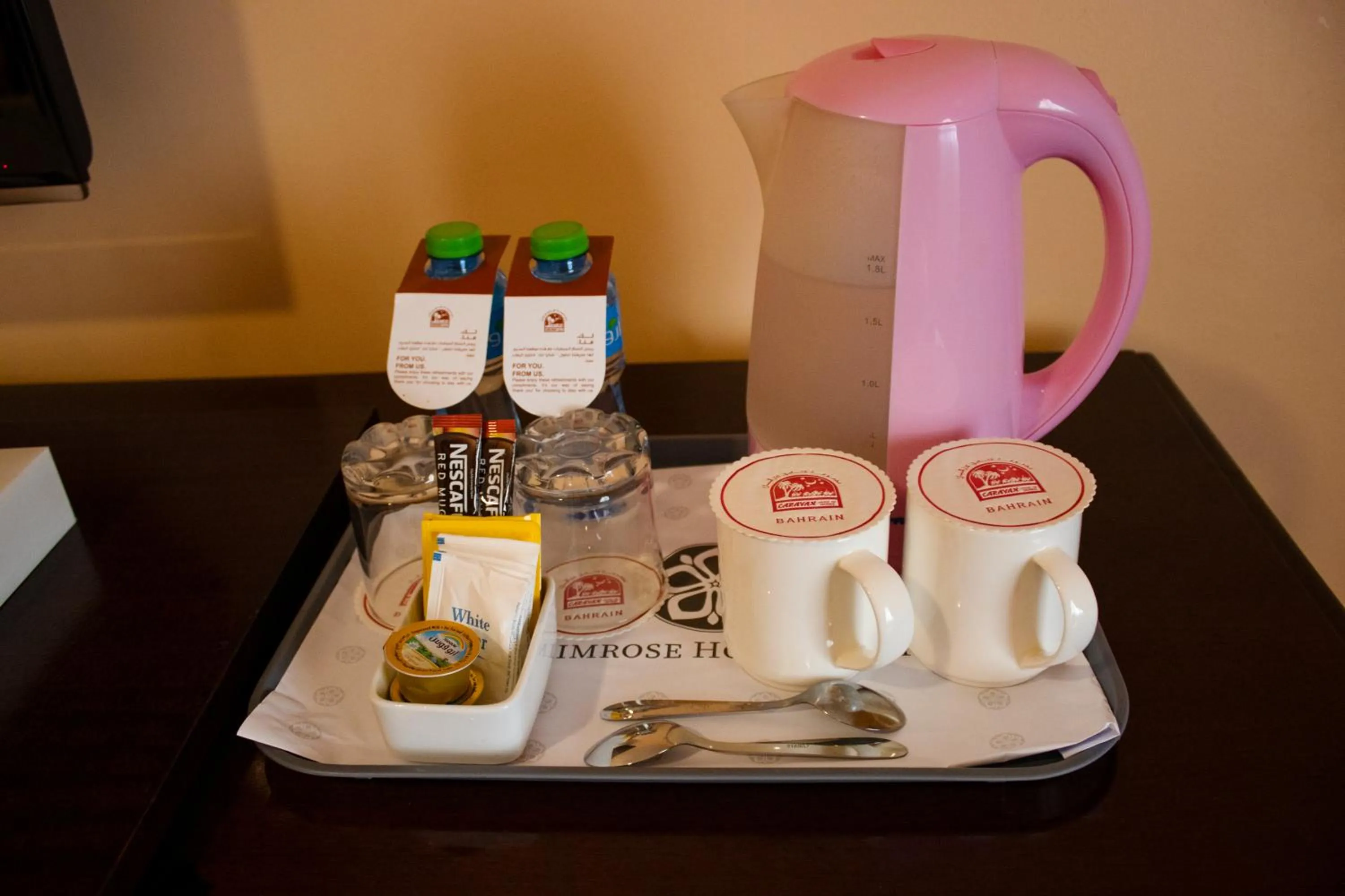 Coffee/tea facilities in Delmon International Hotel