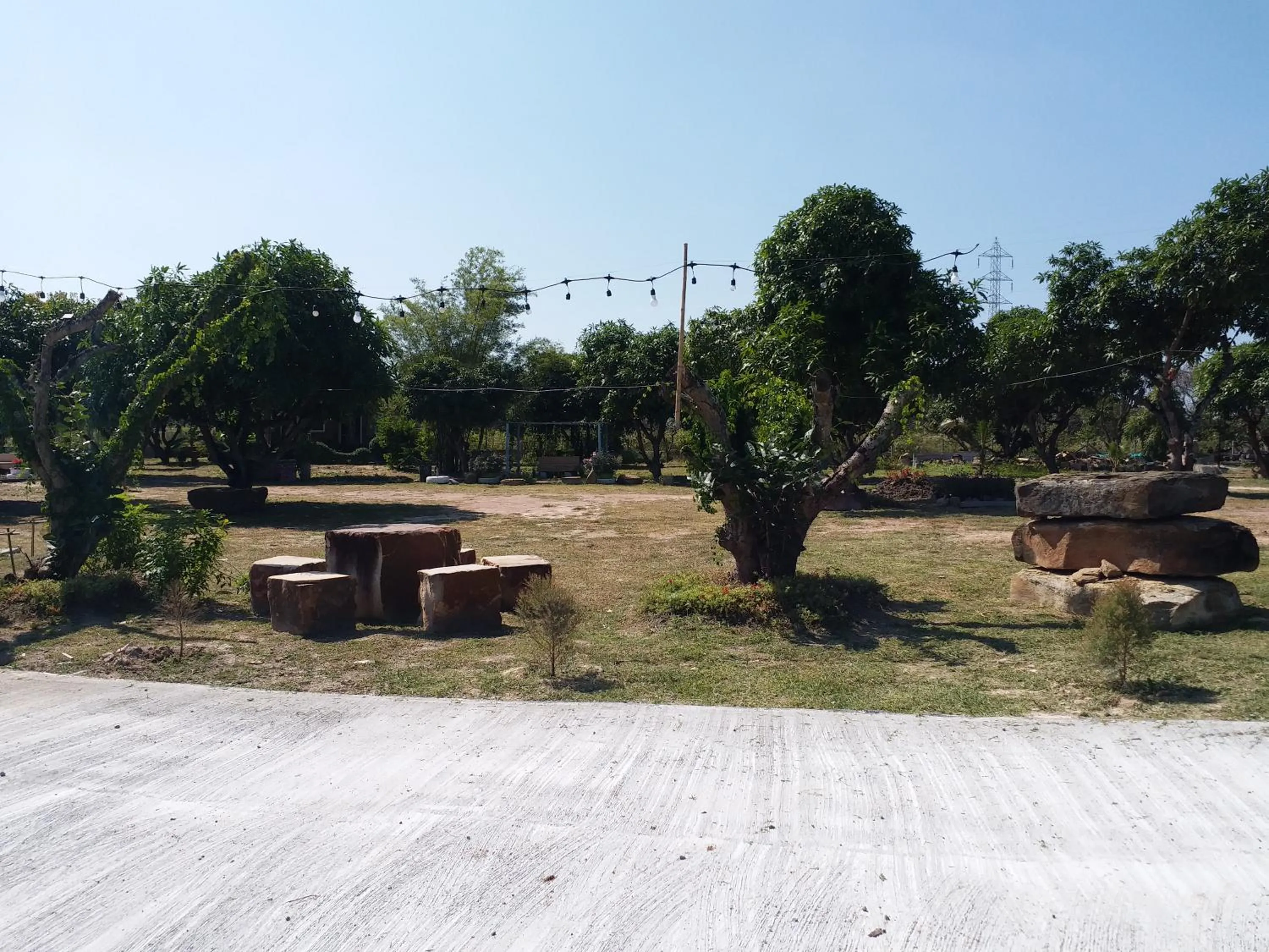 Garden in Baan Hin Sai Suay