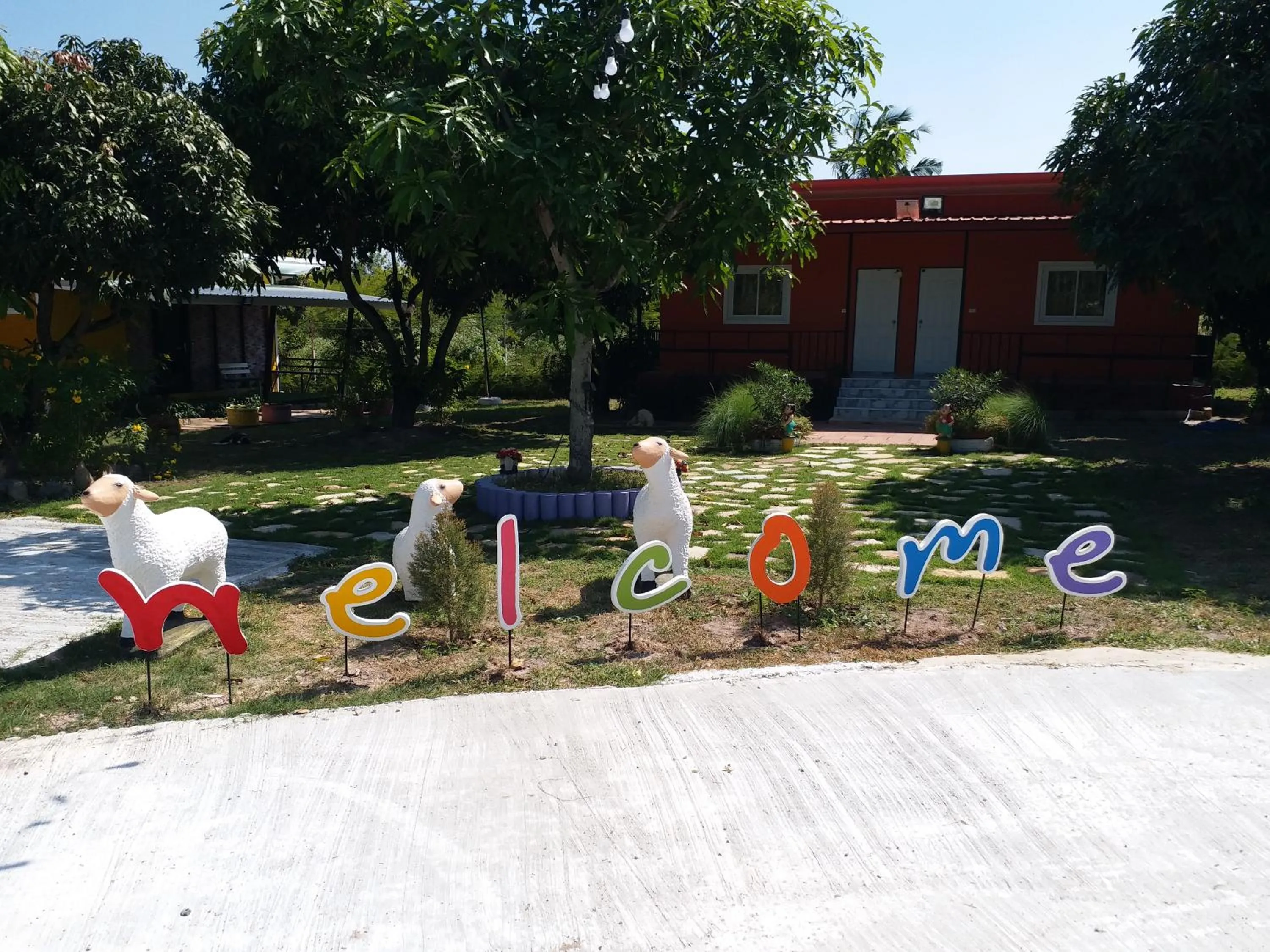 Children play ground in Baan Hin Sai Suay