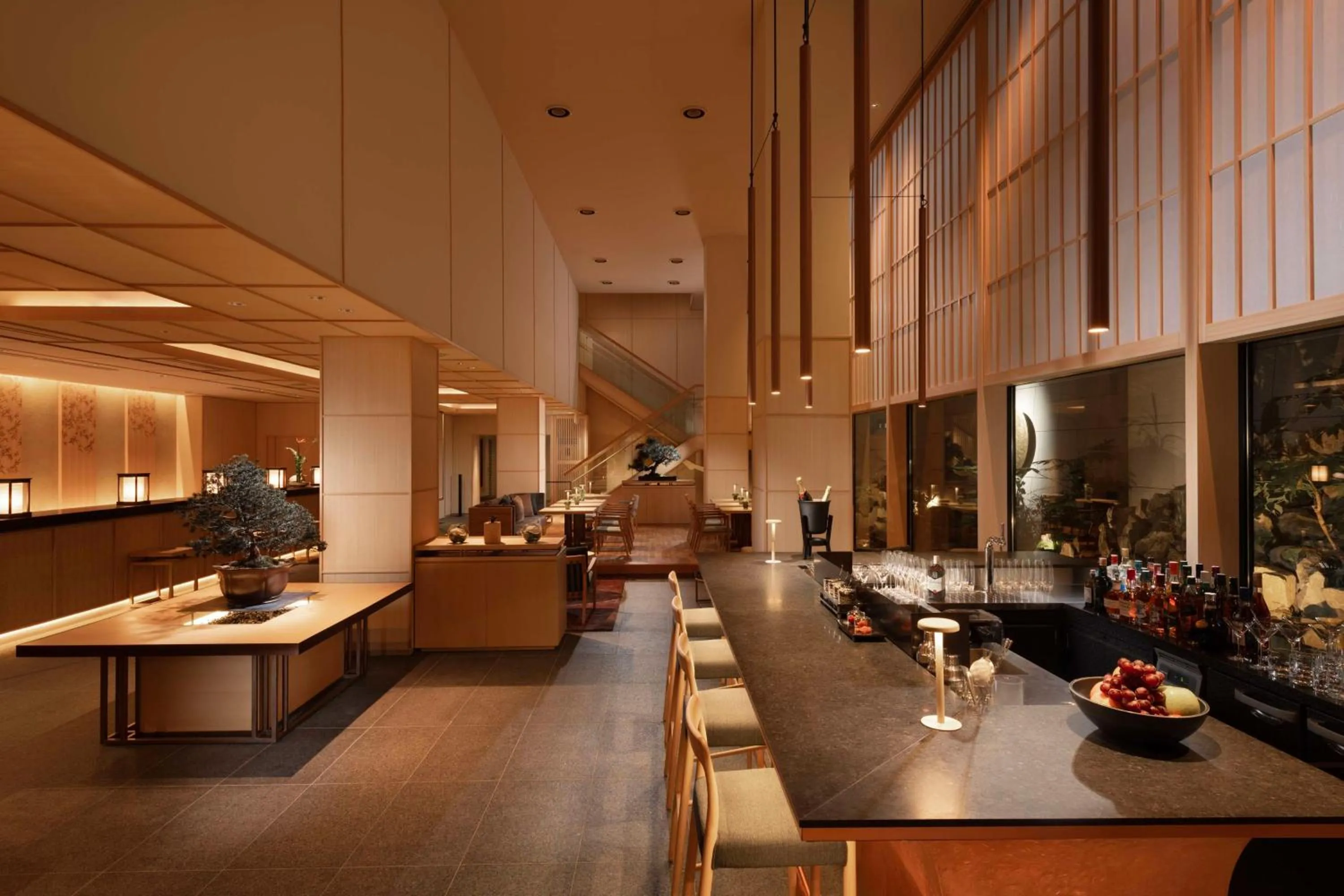 Lounge or bar in DoubleTree by Hilton Kyoto Higashiyama