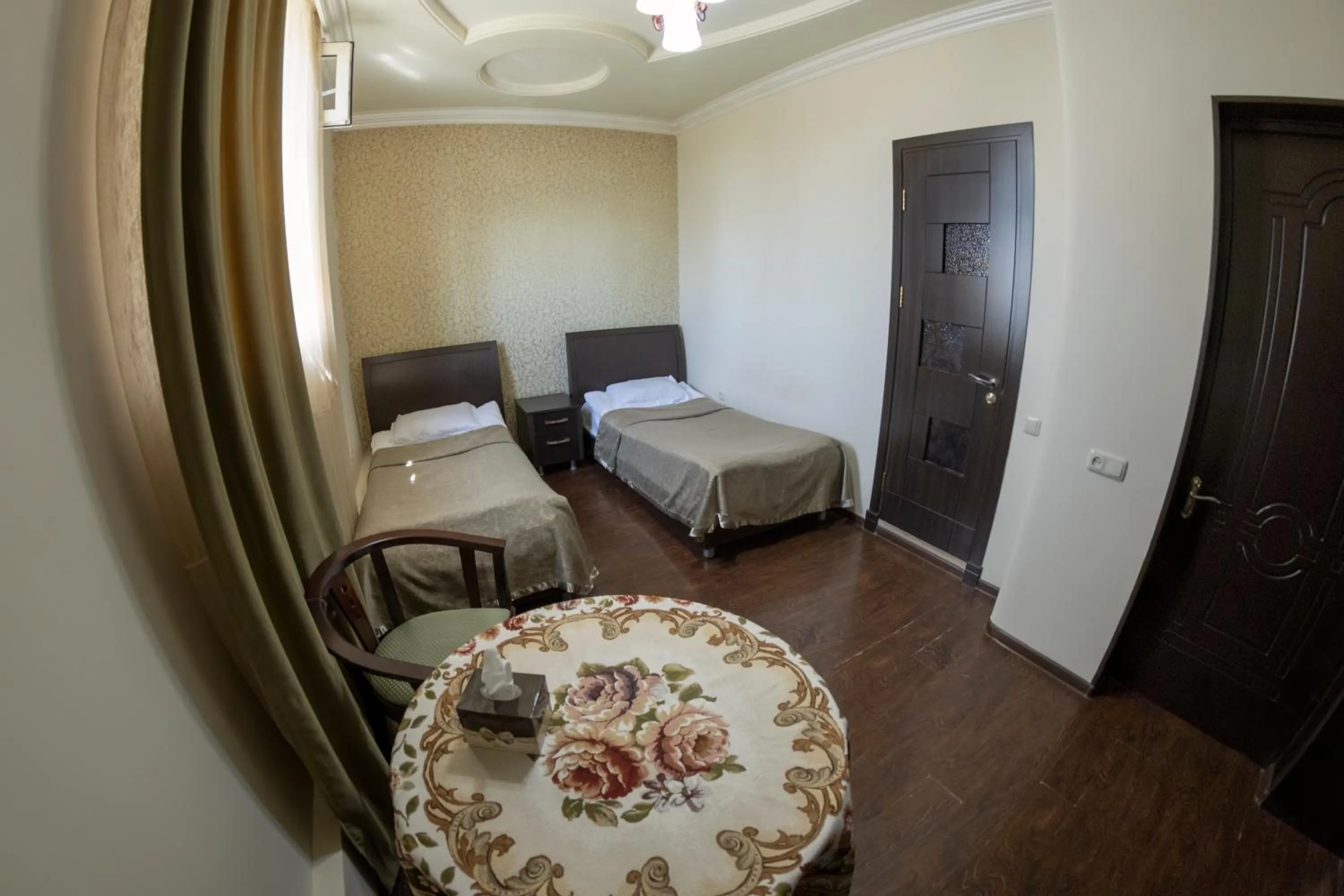 Bed in Parvana Hotel