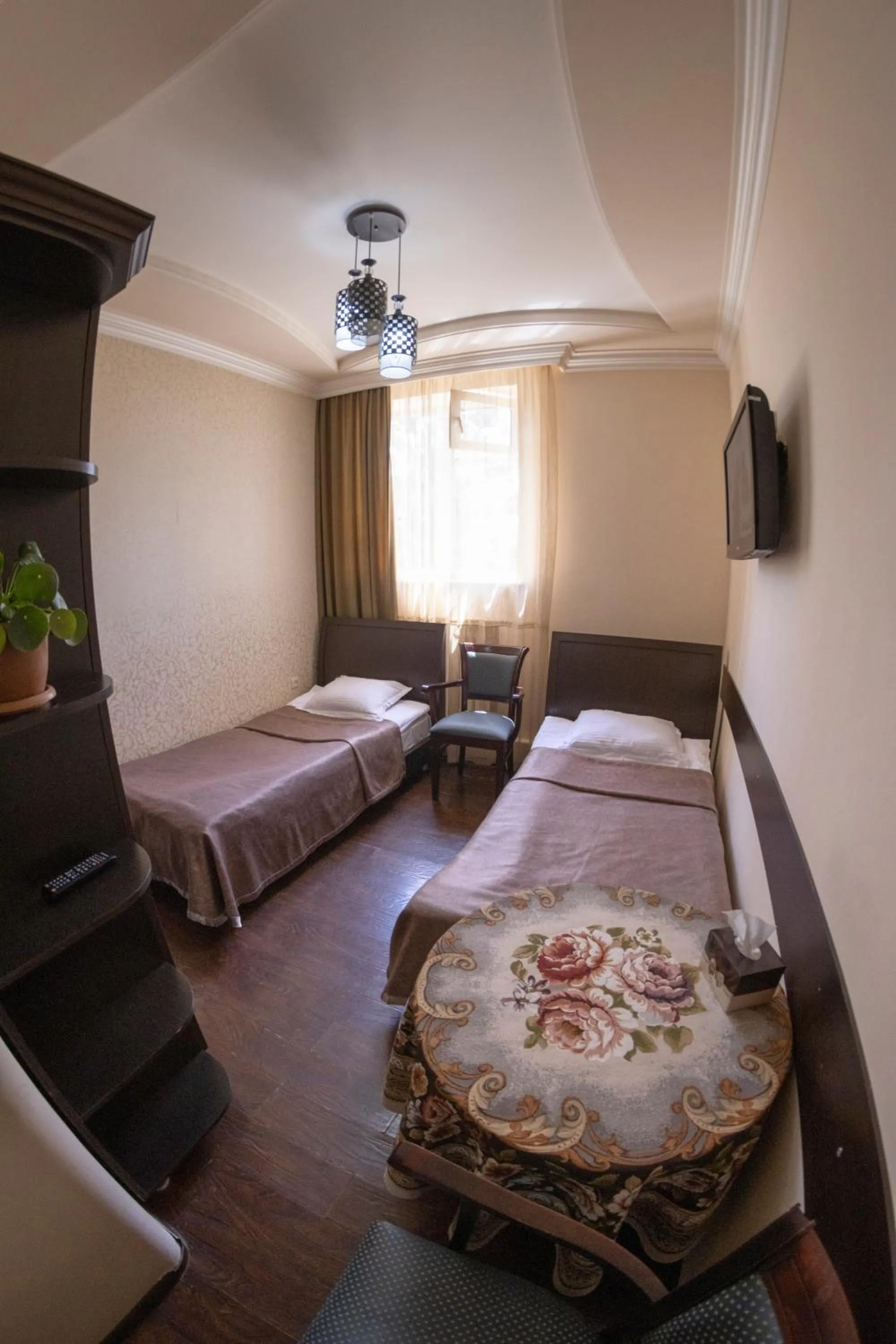 Bed in Parvana Hotel