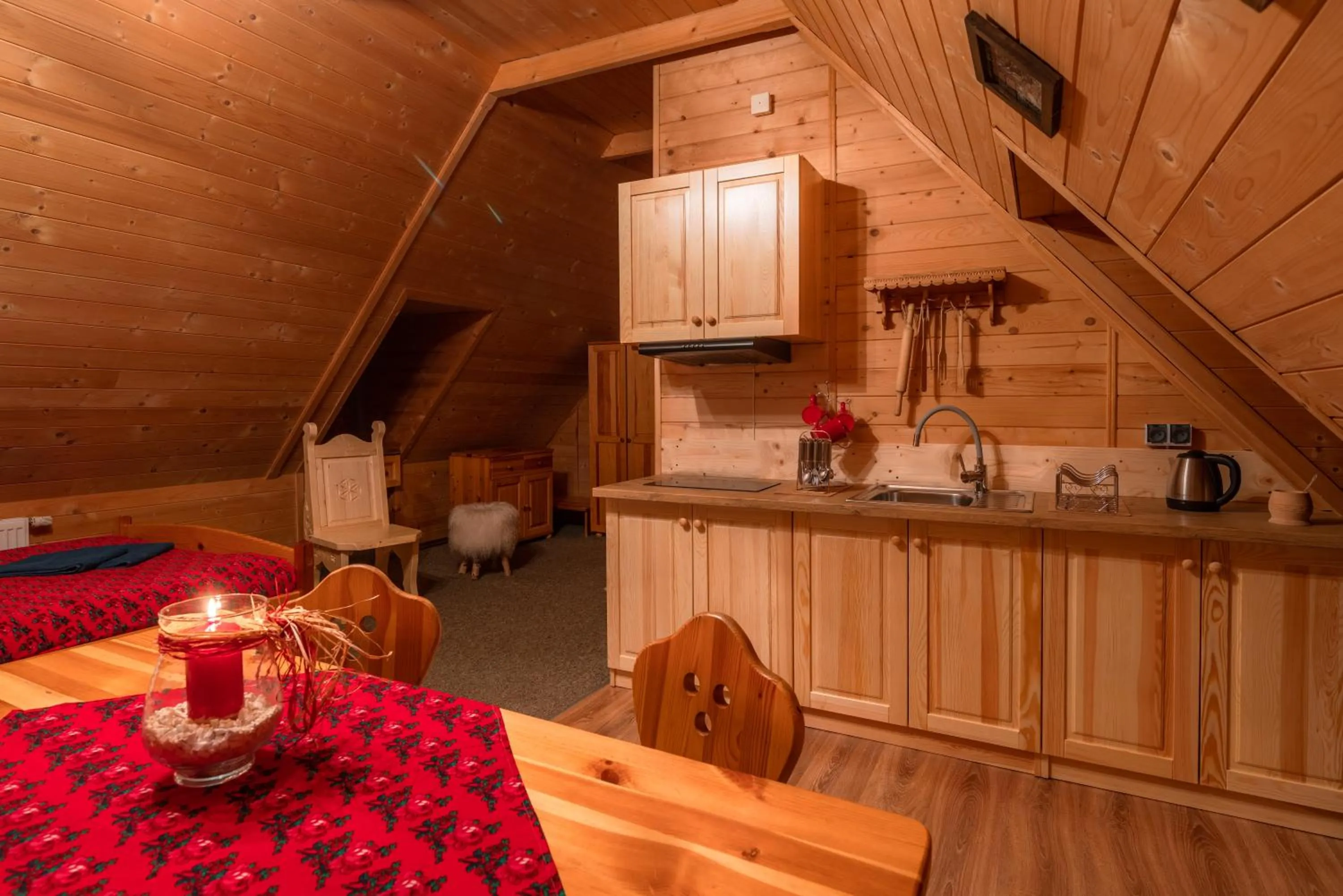 Kitchen or kitchenette in Willa Danielka