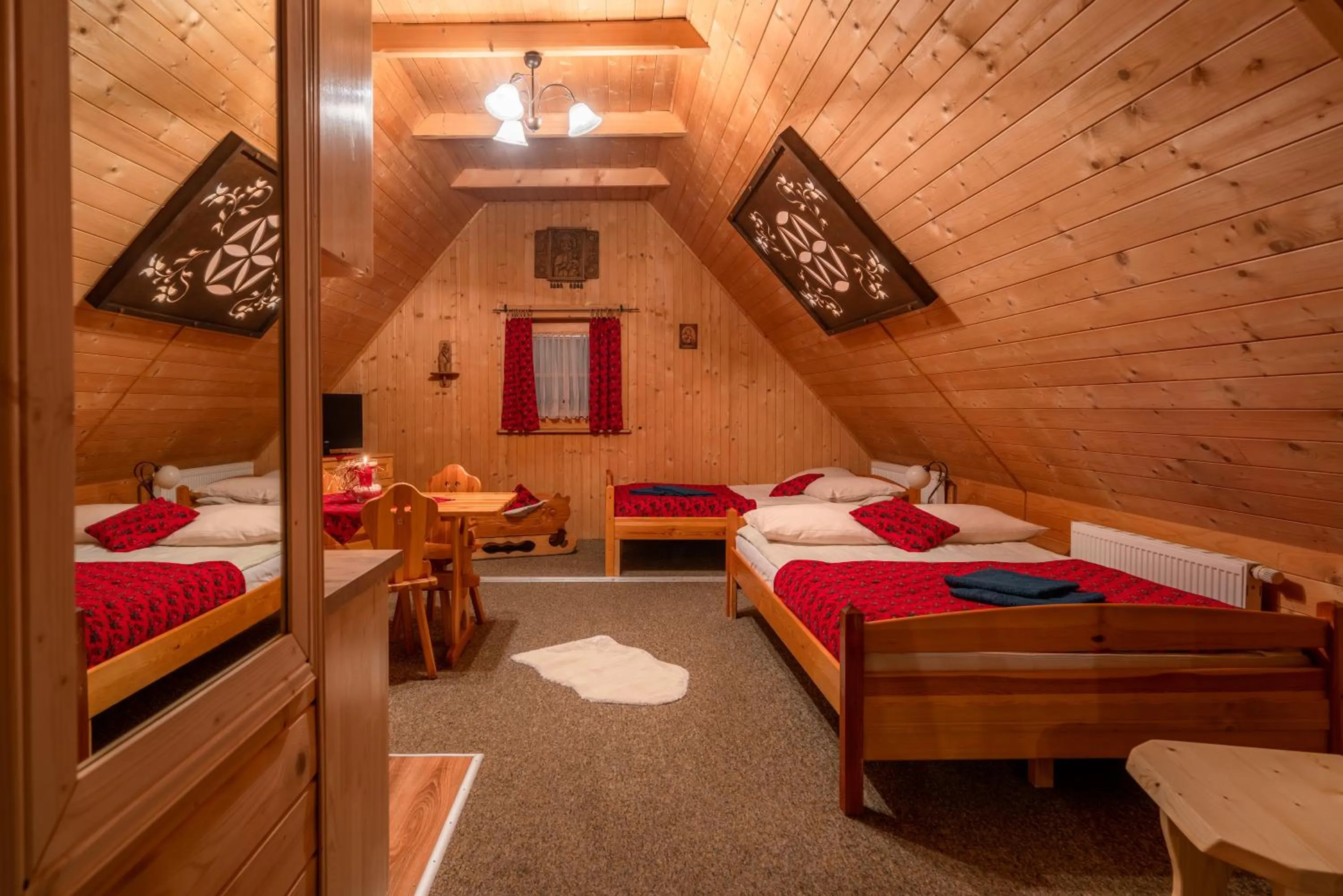 Living room, Bed in Willa Danielka