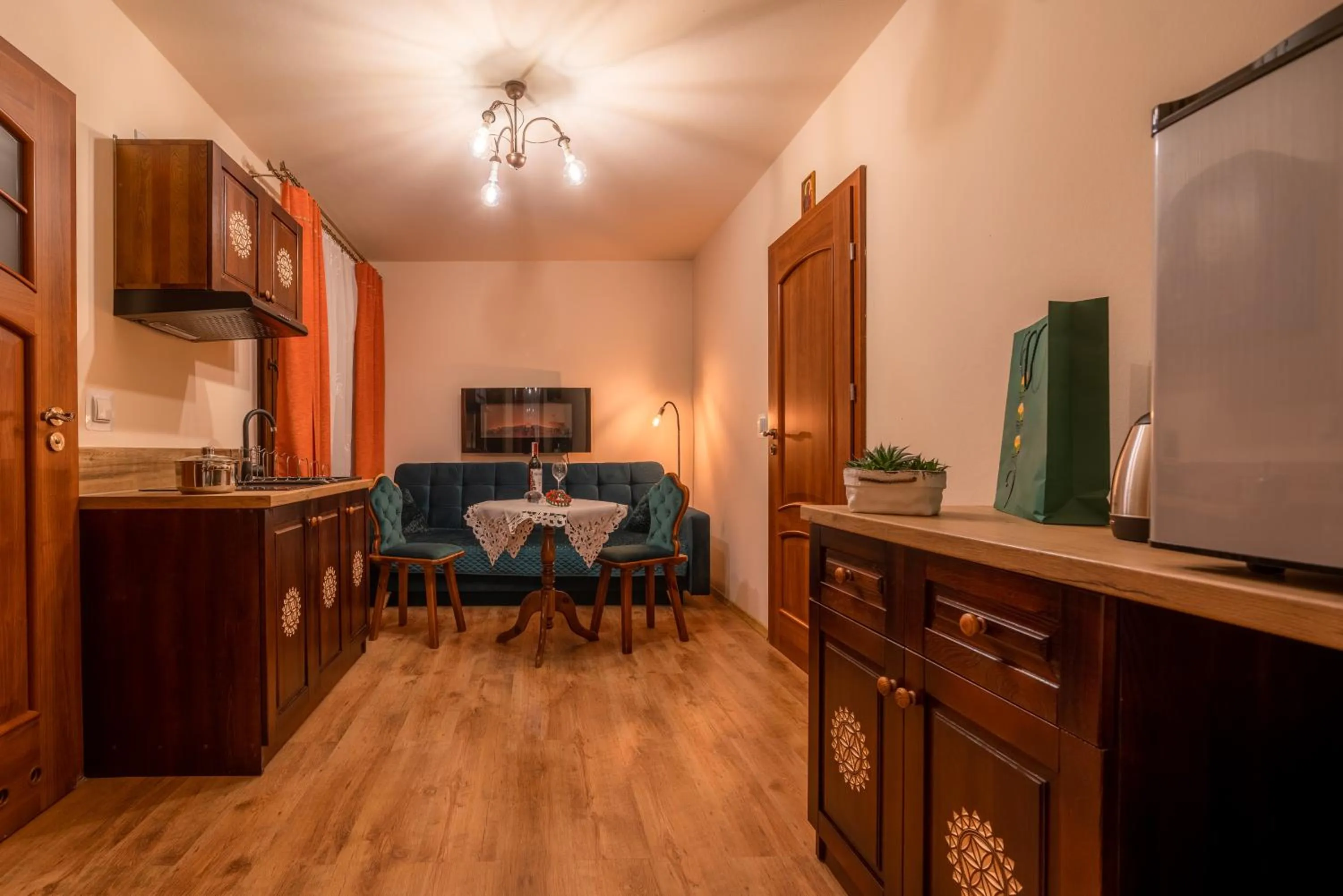 Kitchen or kitchenette in Willa Danielka